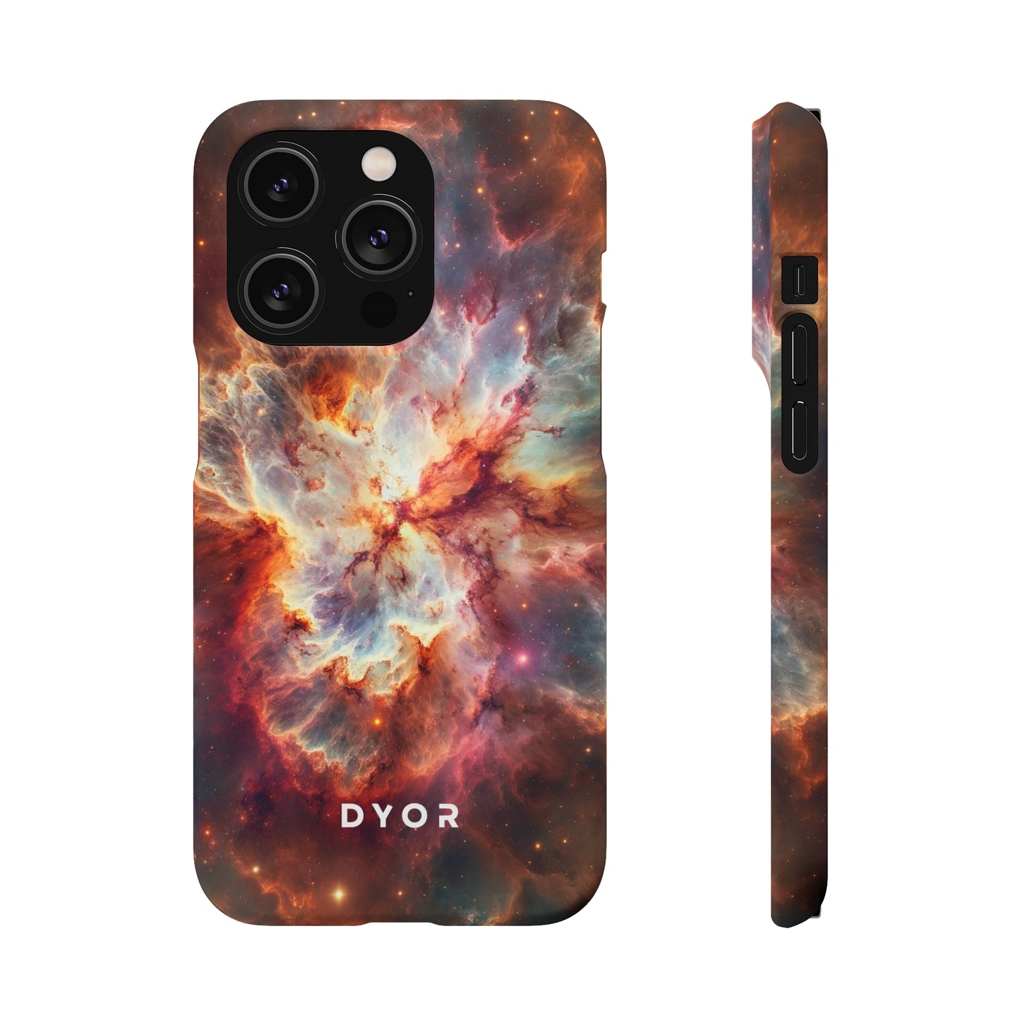 Red Nebula | Snap Case