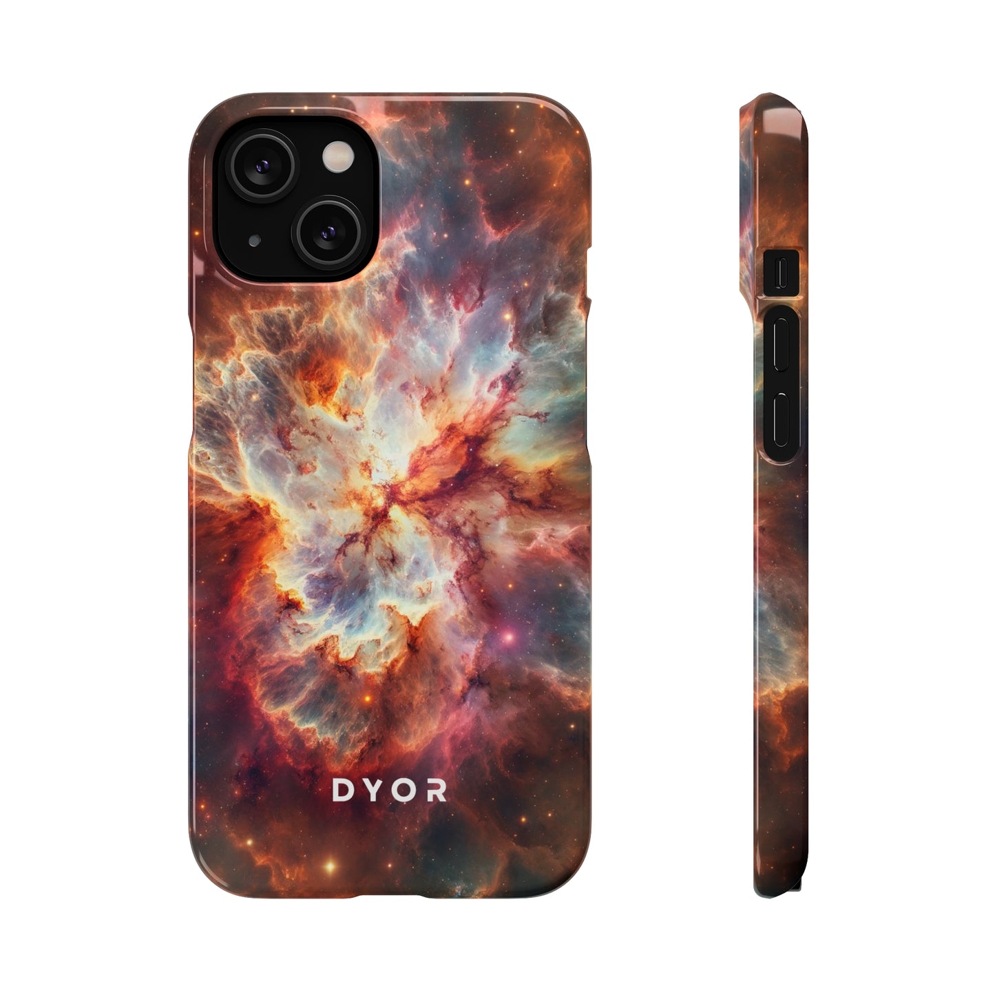 Red Nebula | Snap Case