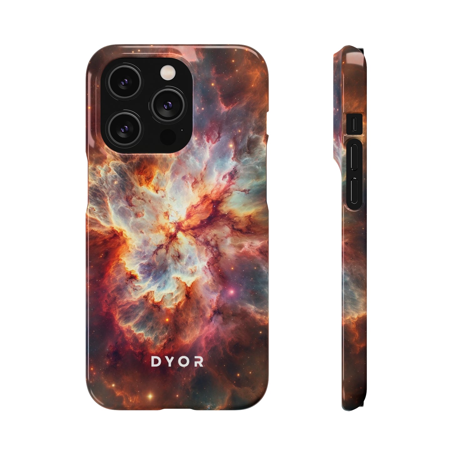 Red Nebula | Snap Case
