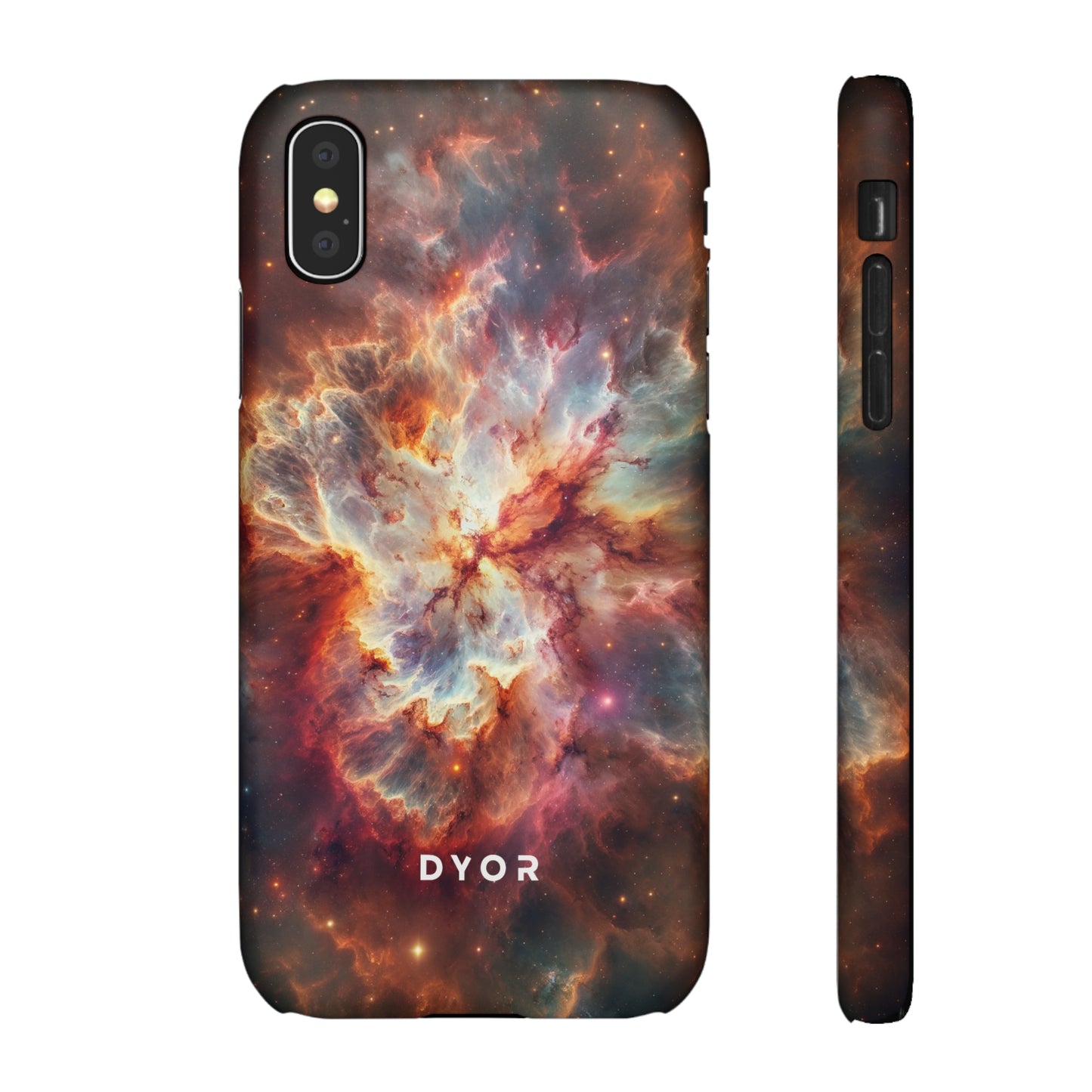 Red Nebula | Snap Case