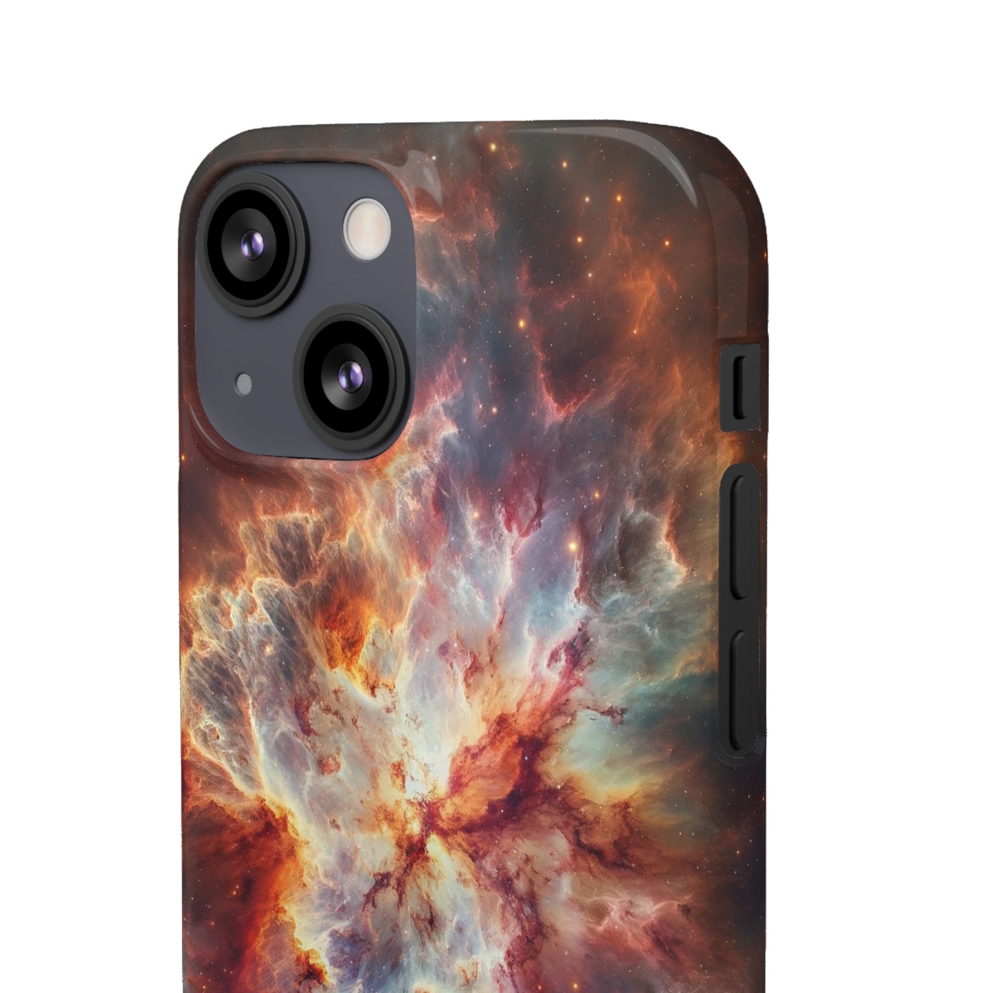 Red Nebula | Snap Case