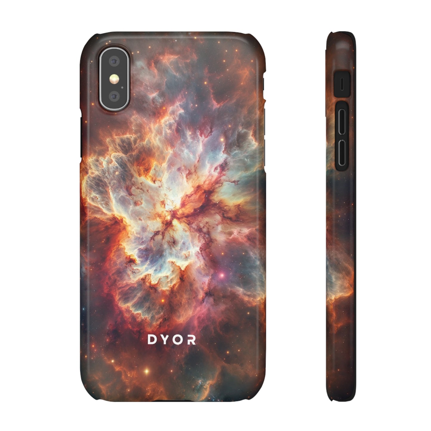Red Nebula | Snap Case