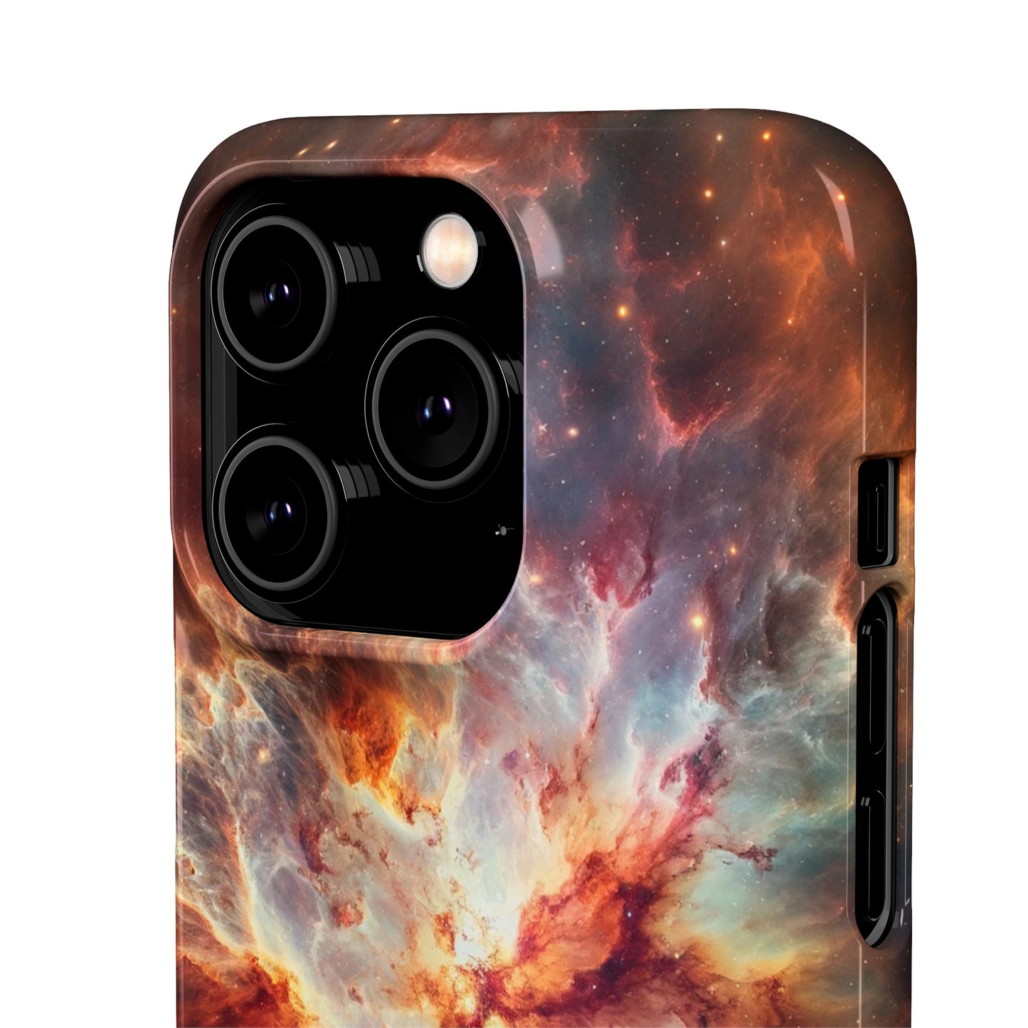 Red Nebula | Snap Case