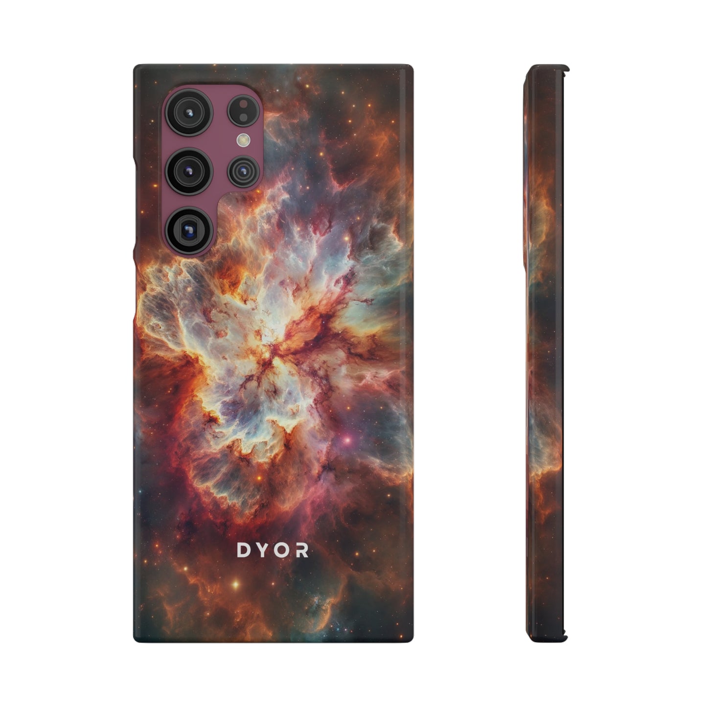 Red Nebula | Snap Case
