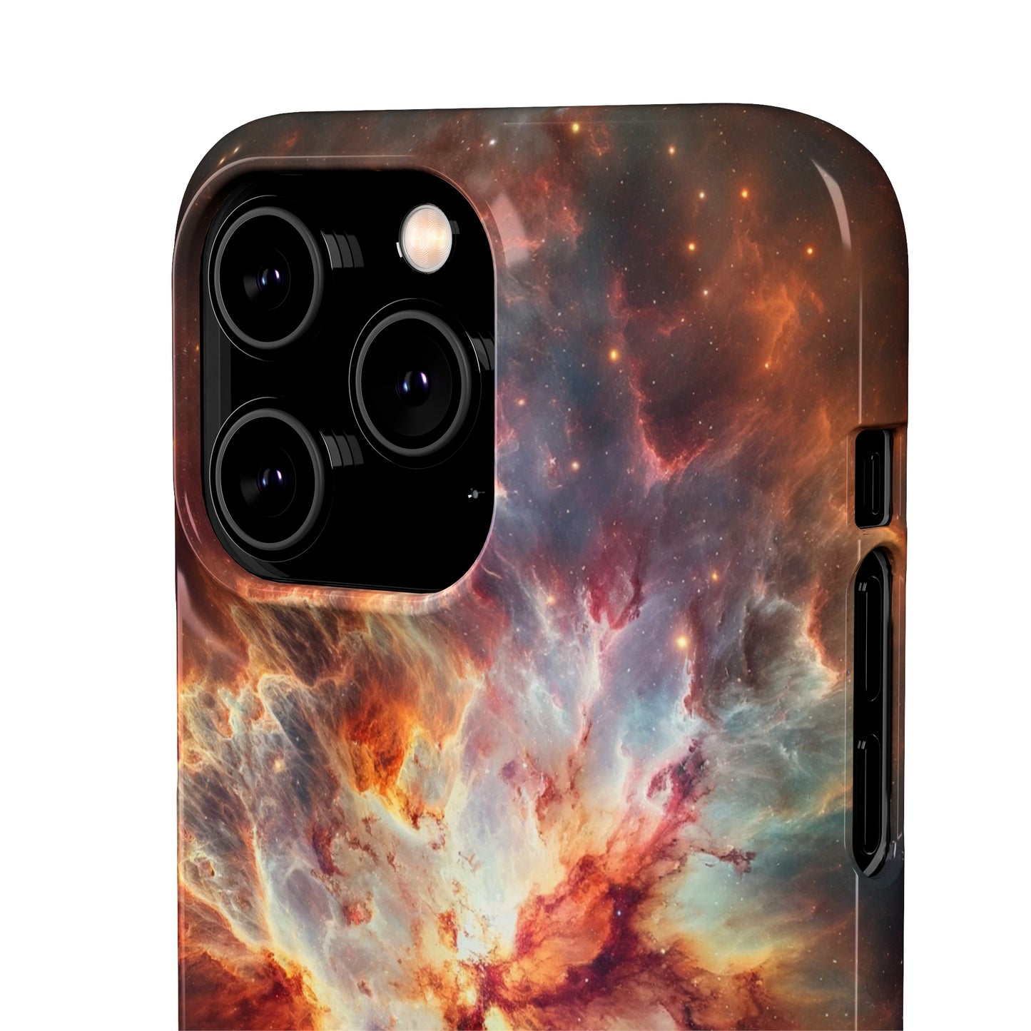 Red Nebula | Snap Case