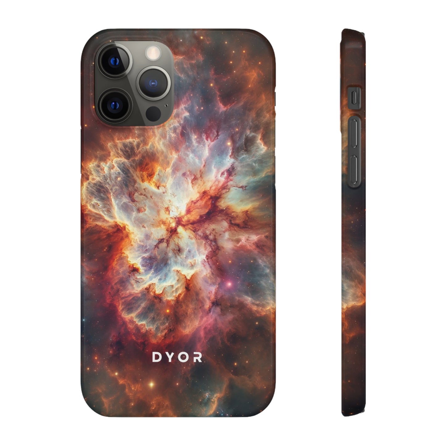 Red Nebula | Snap Case