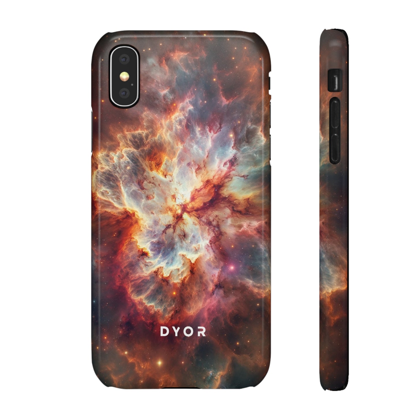Red Nebula | Snap Case