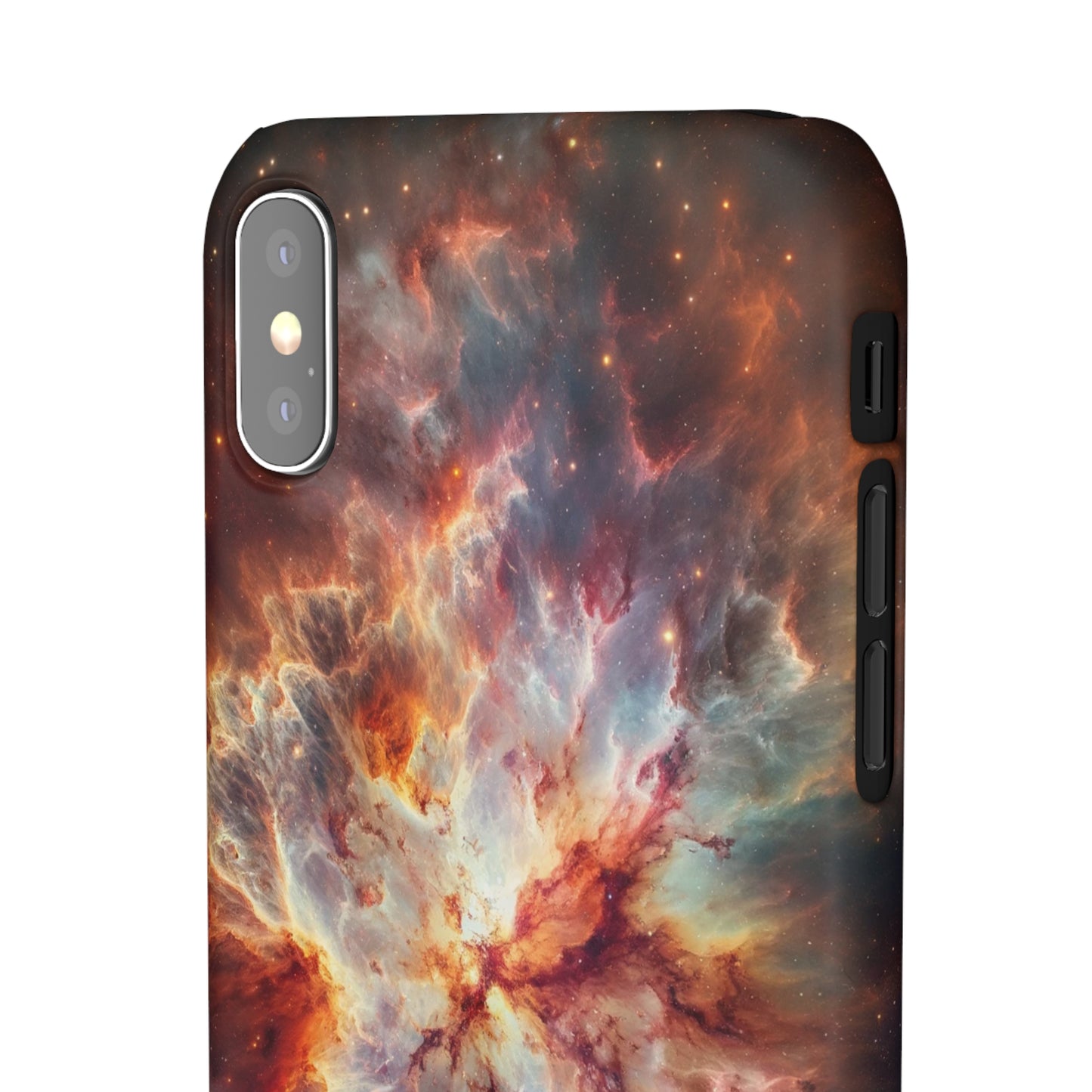 Red Nebula | Snap Case