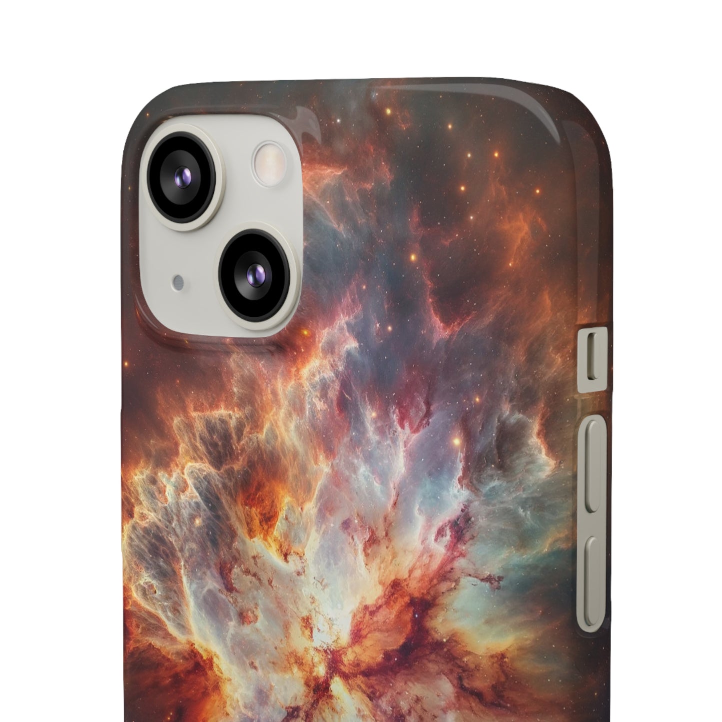 Red Nebula | Snap Case