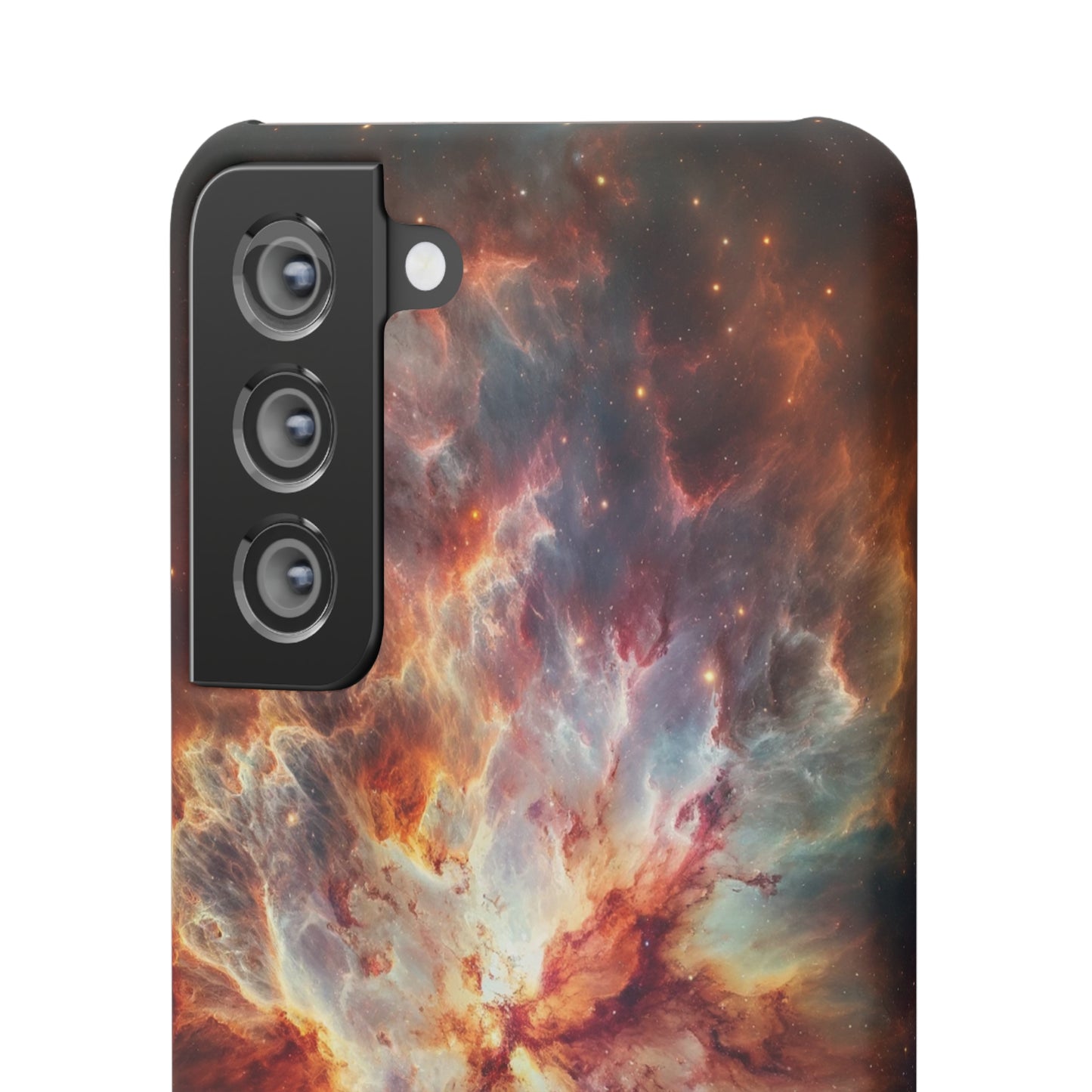 Red Nebula | Snap Case