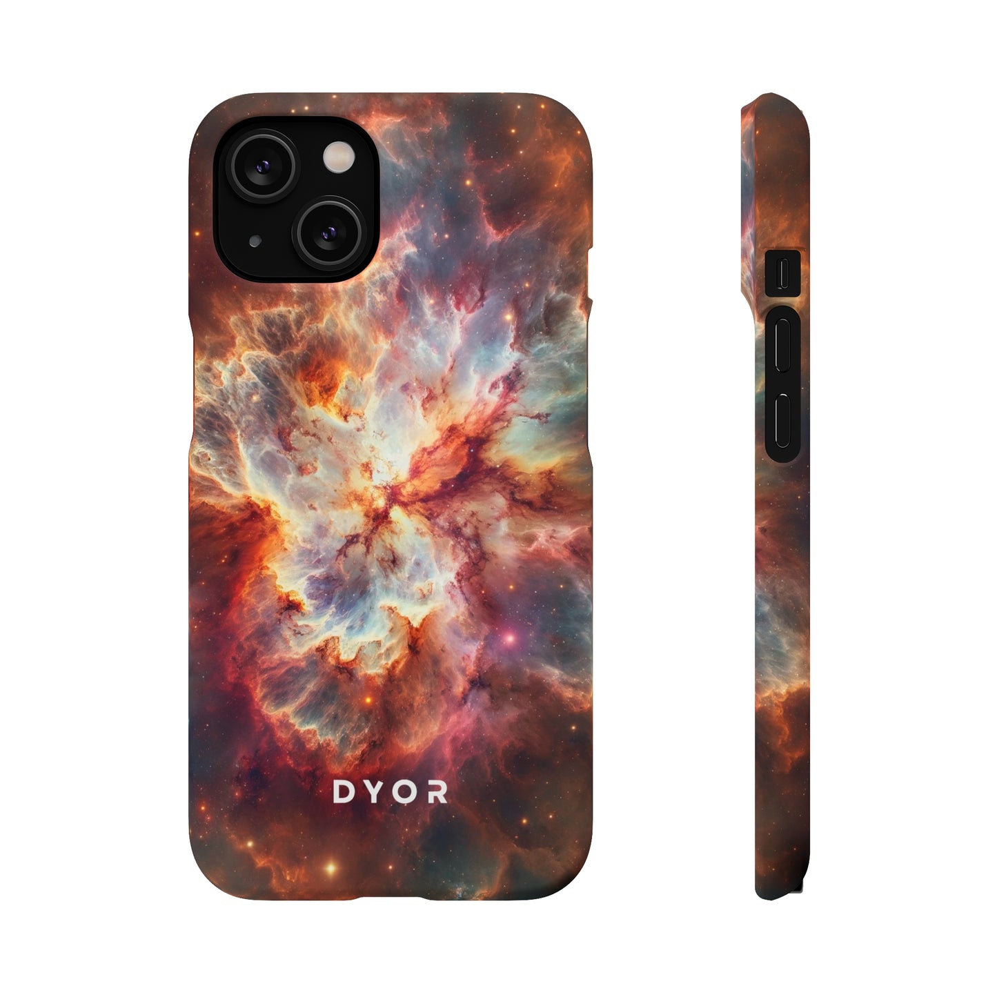 Red Nebula | Snap Case