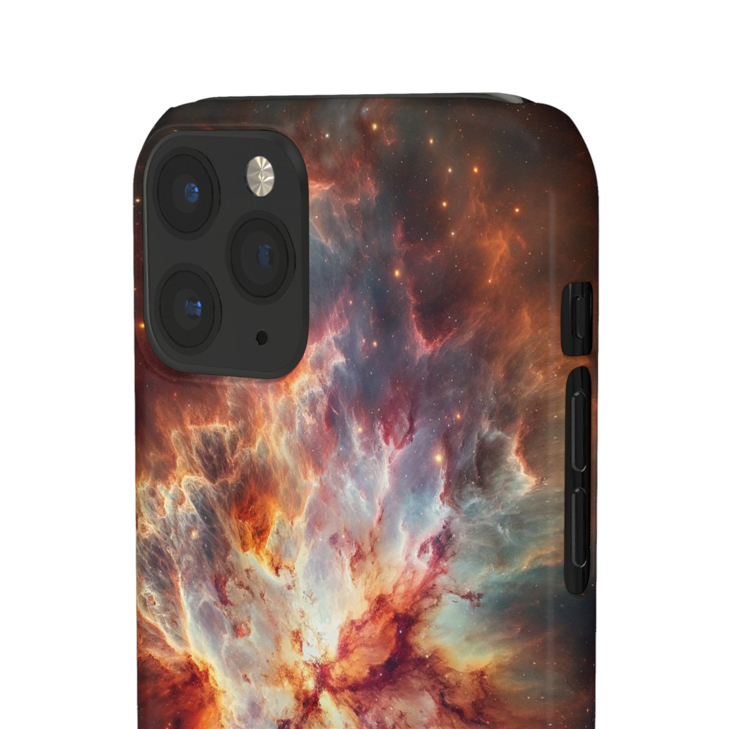 Red Nebula | Snap Case