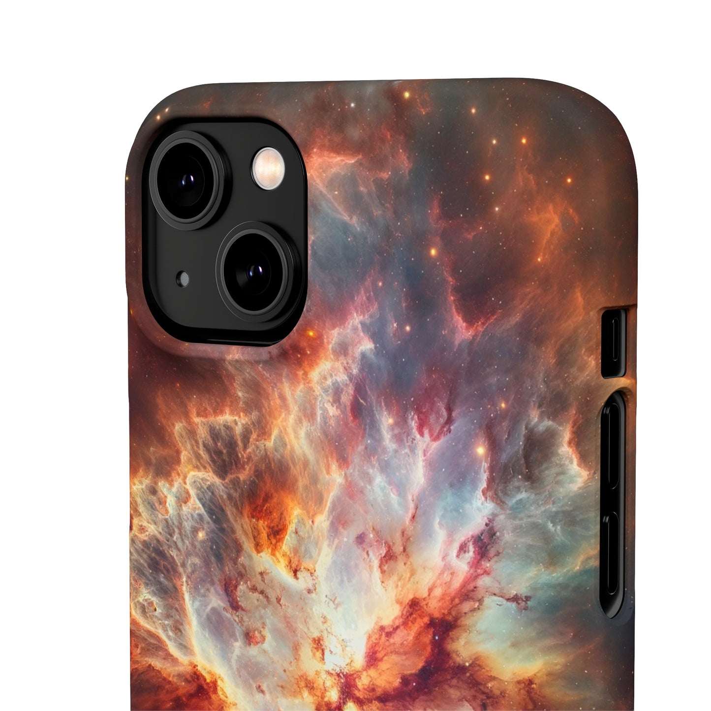 Red Nebula | Snap Case