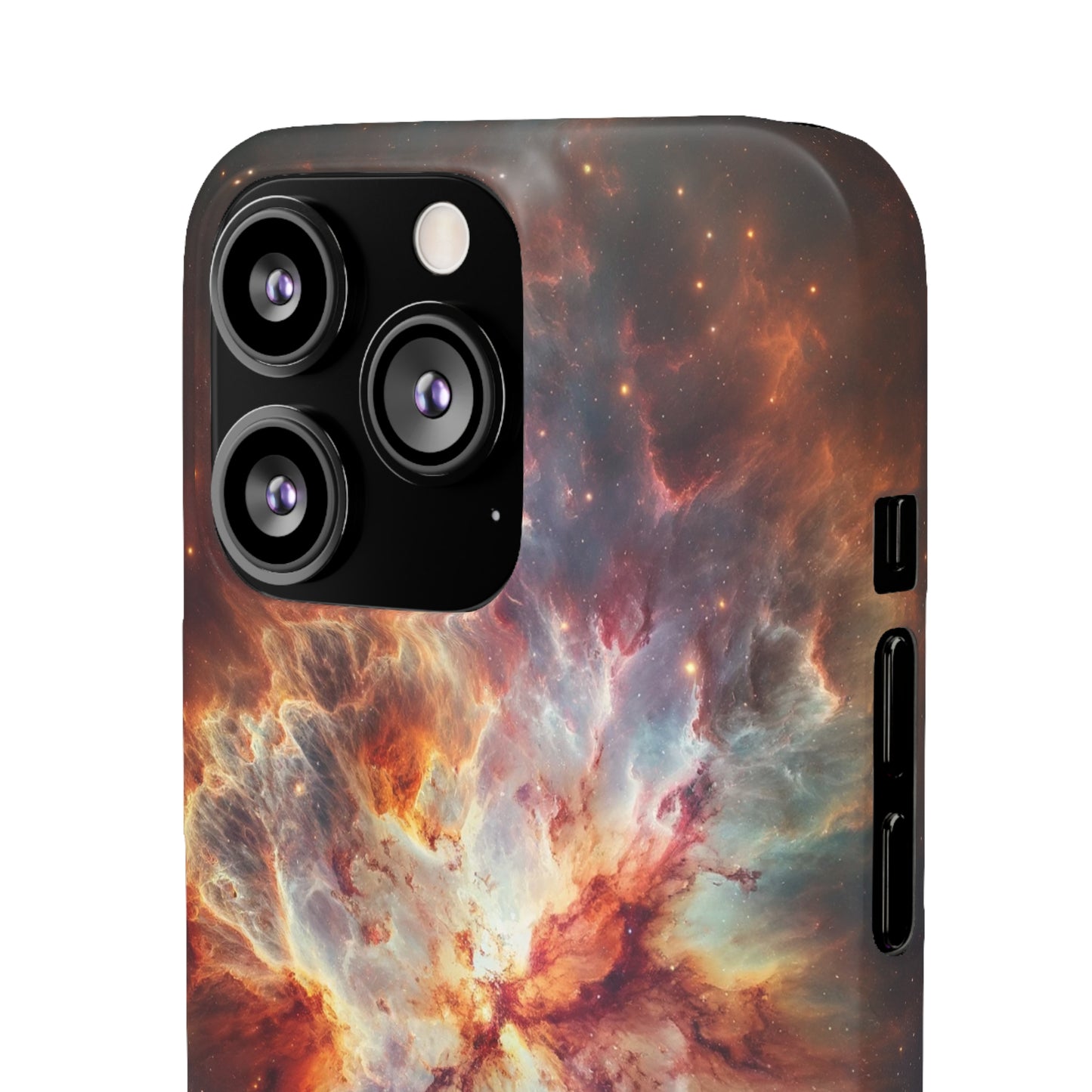Red Nebula | Snap Case