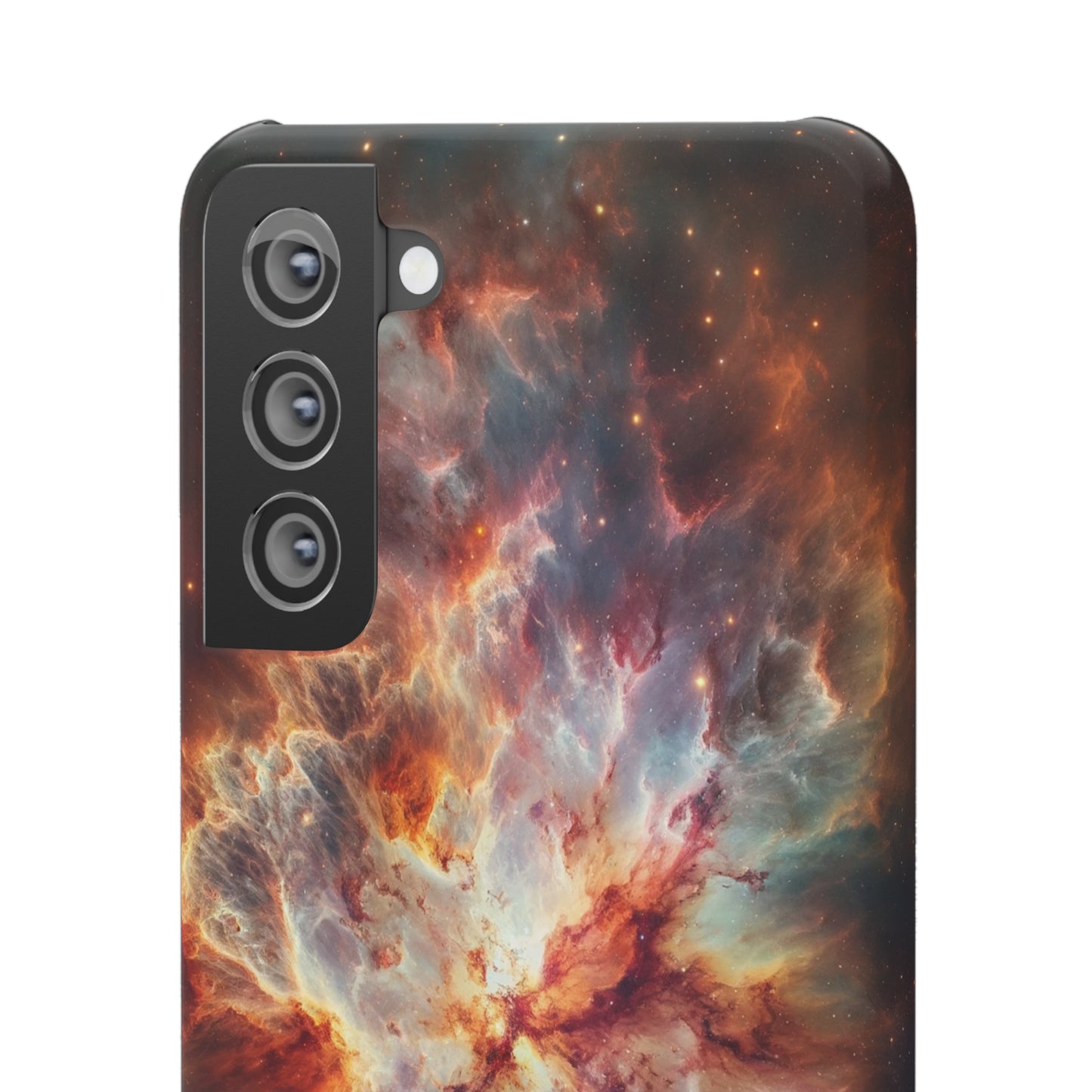 Red Nebula | Snap Case