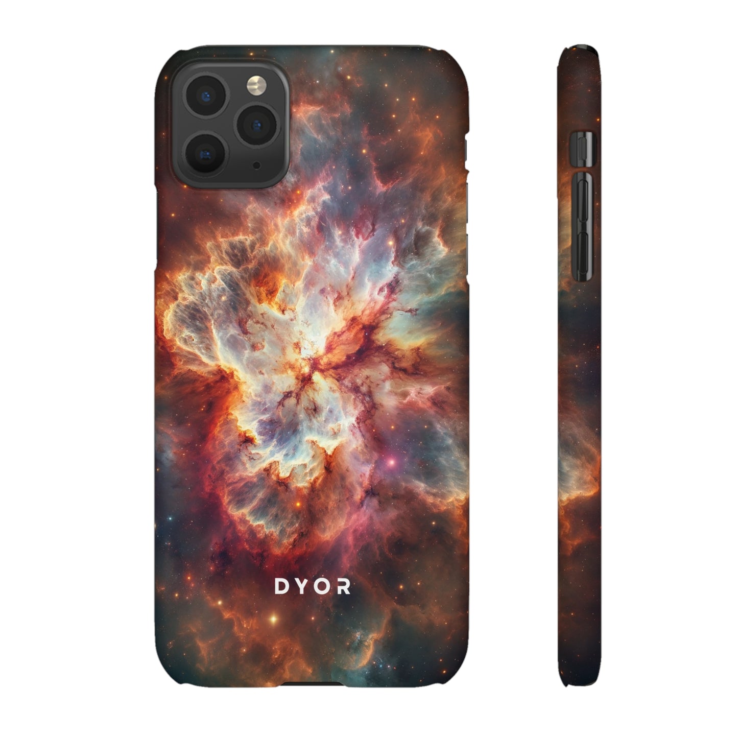 Red Nebula | Snap Case