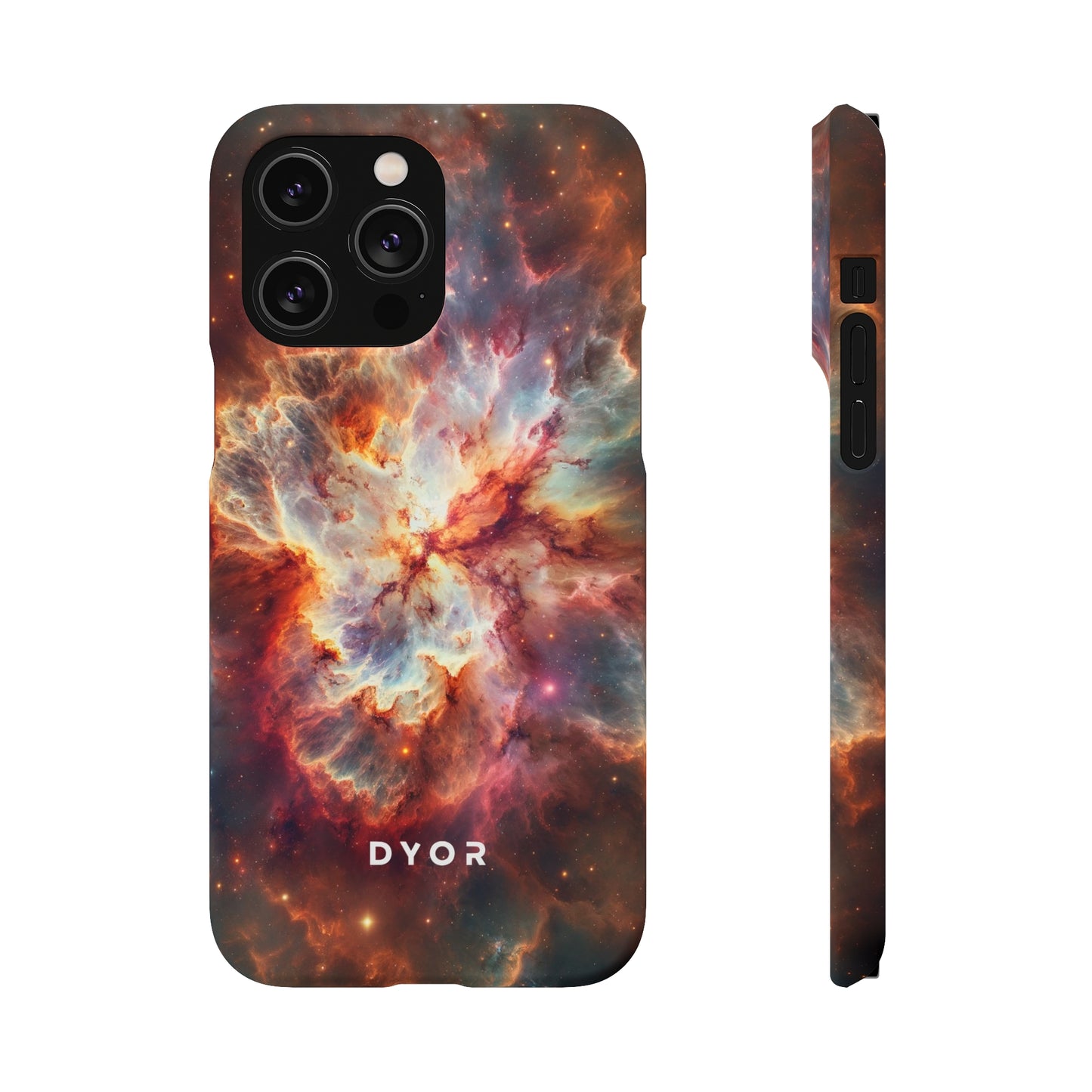 Red Nebula | Snap Case