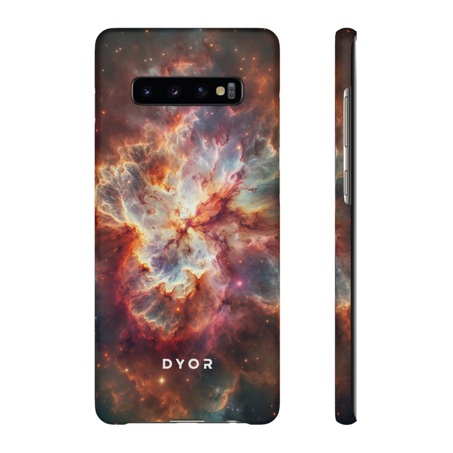 Red Nebula | Snap Case