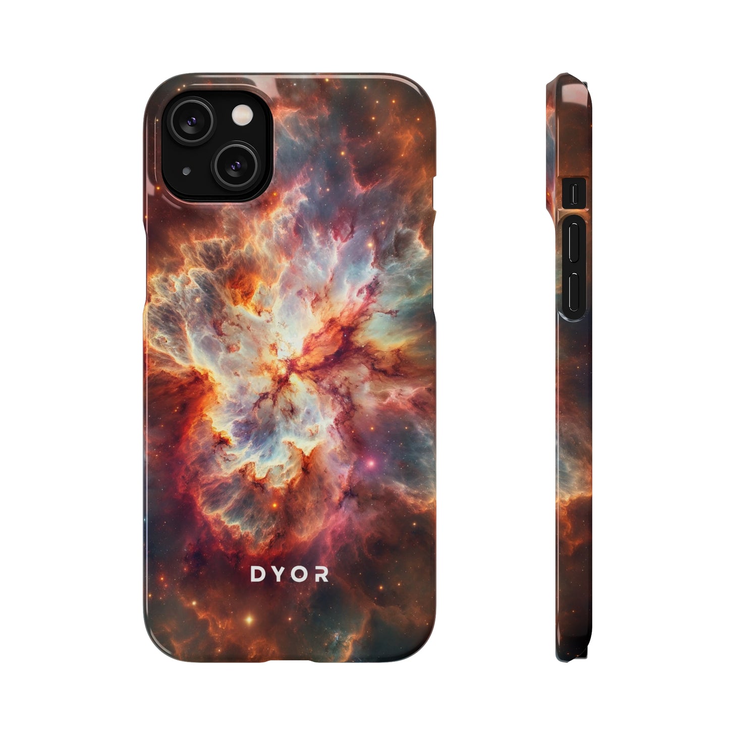 Red Nebula | Snap Case