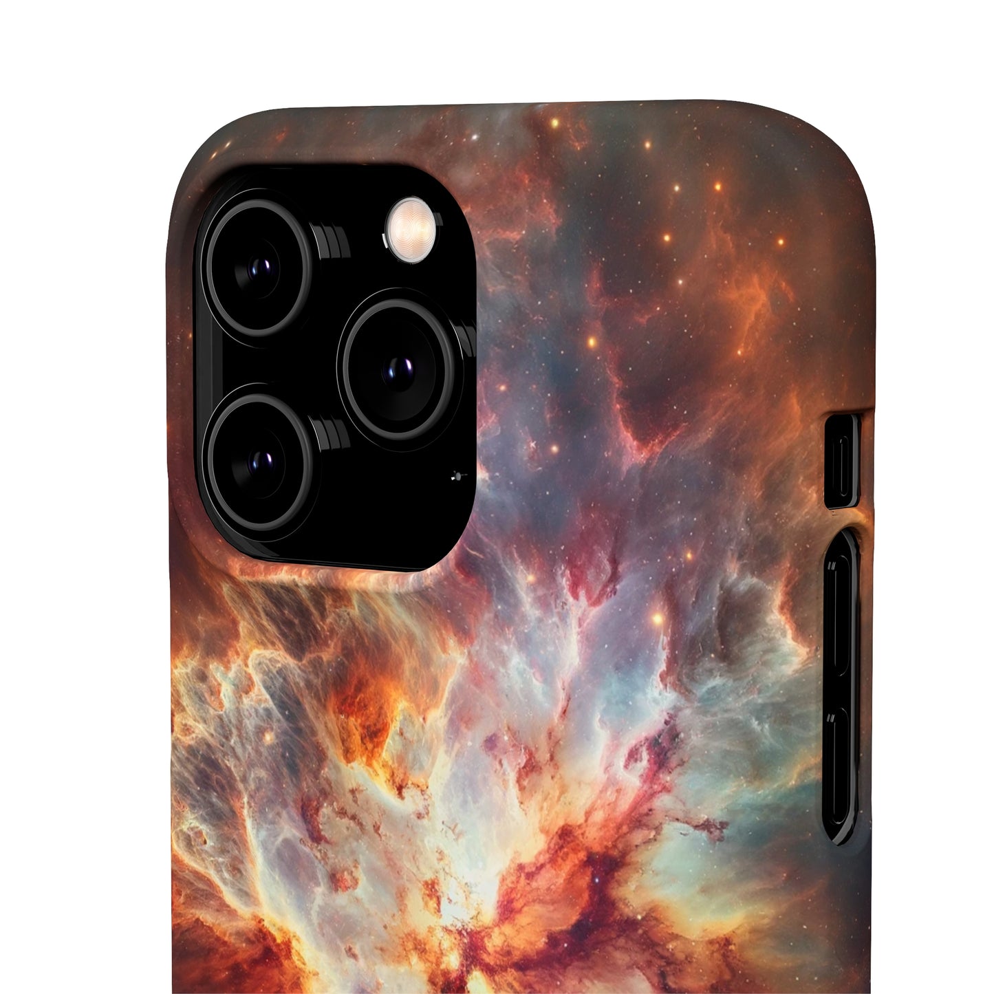Red Nebula | Snap Case