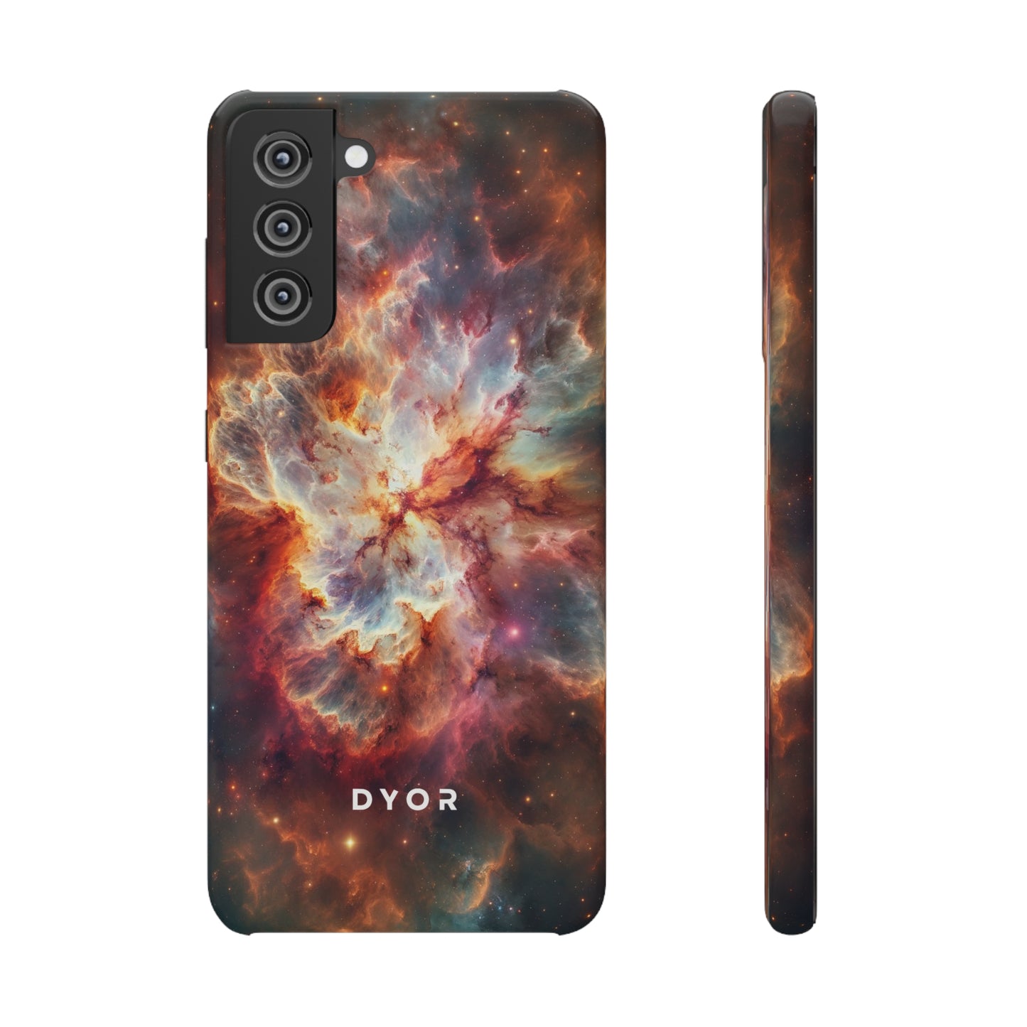 Red Nebula | Snap Case