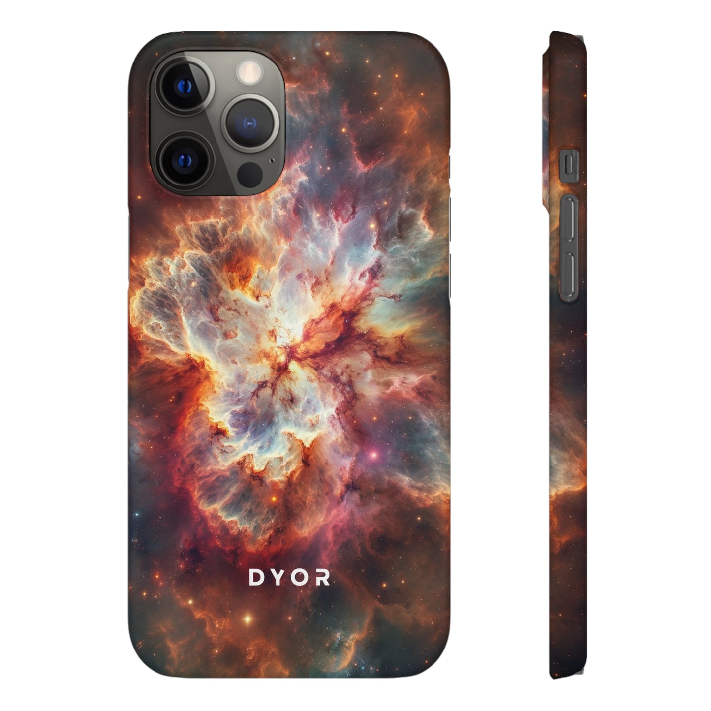 Red Nebula | Snap Case