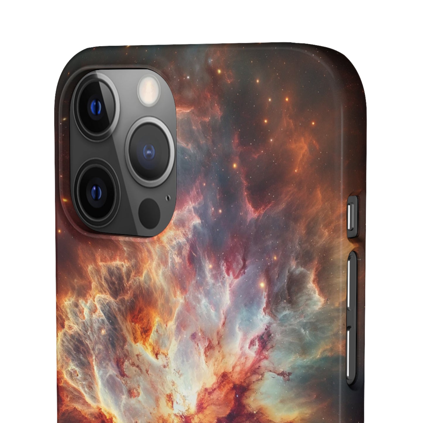 Red Nebula | Snap Case