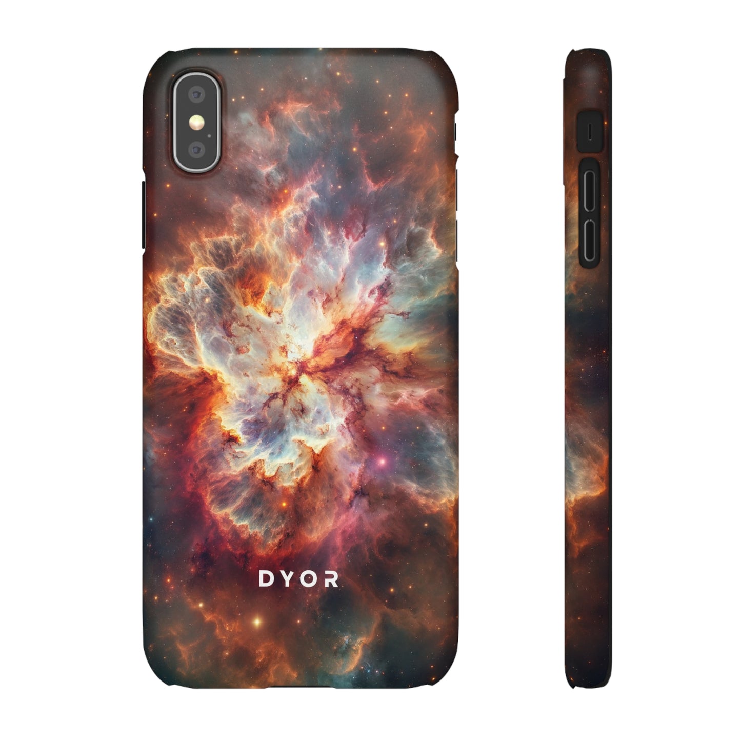 Red Nebula | Snap Case