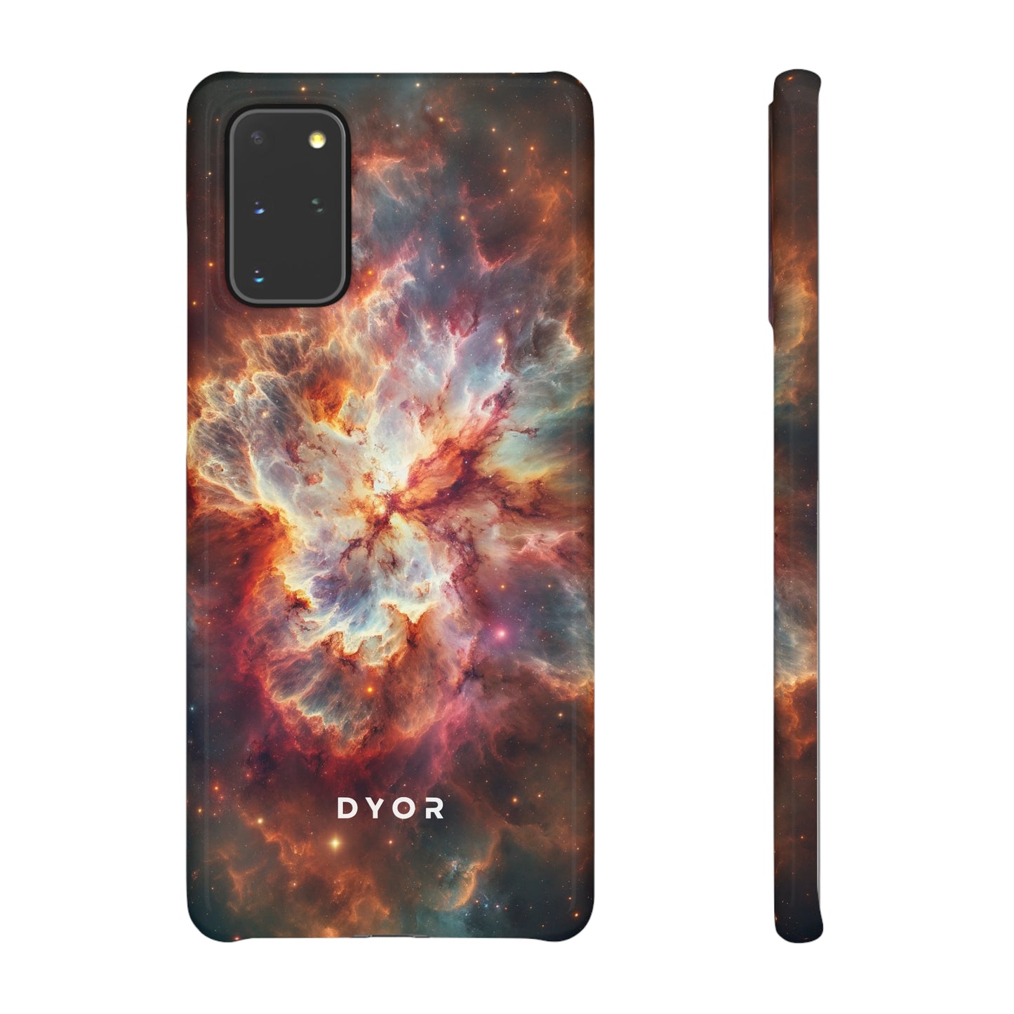Red Nebula | Snap Case