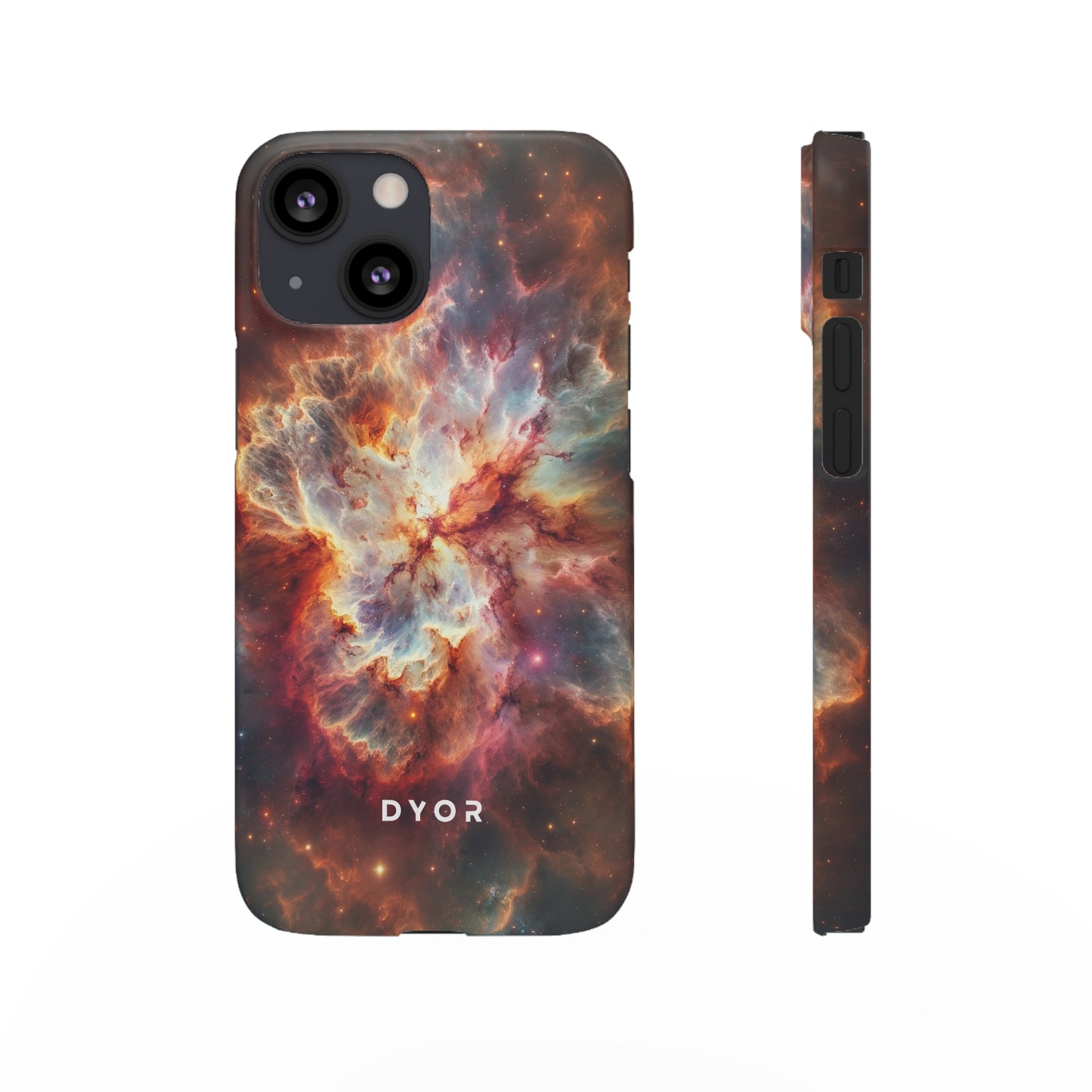 Red Nebula | Snap Case