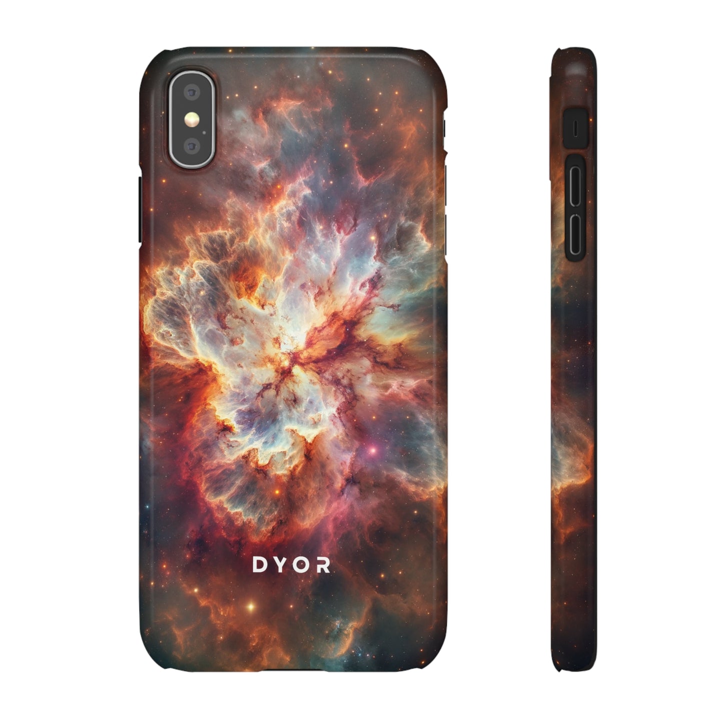 Red Nebula | Snap Case
