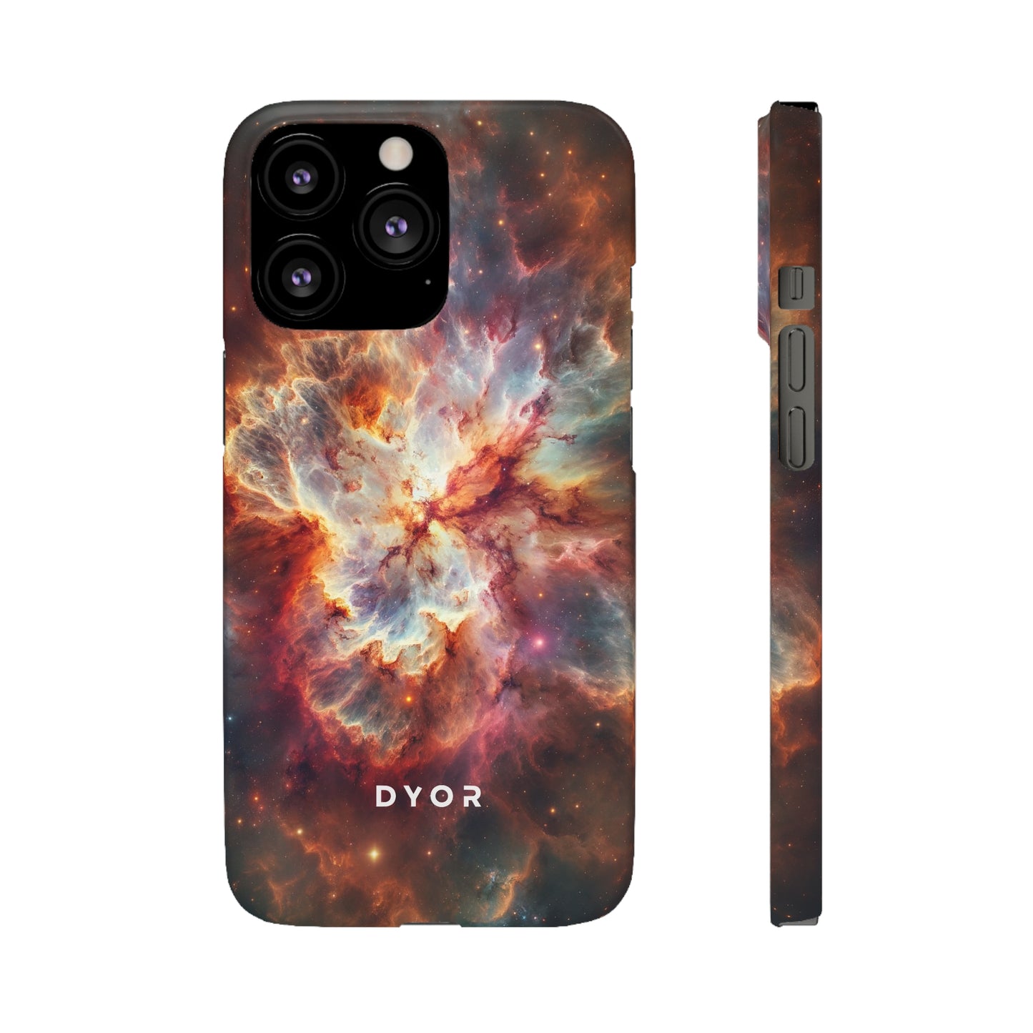 Red Nebula | Snap Case