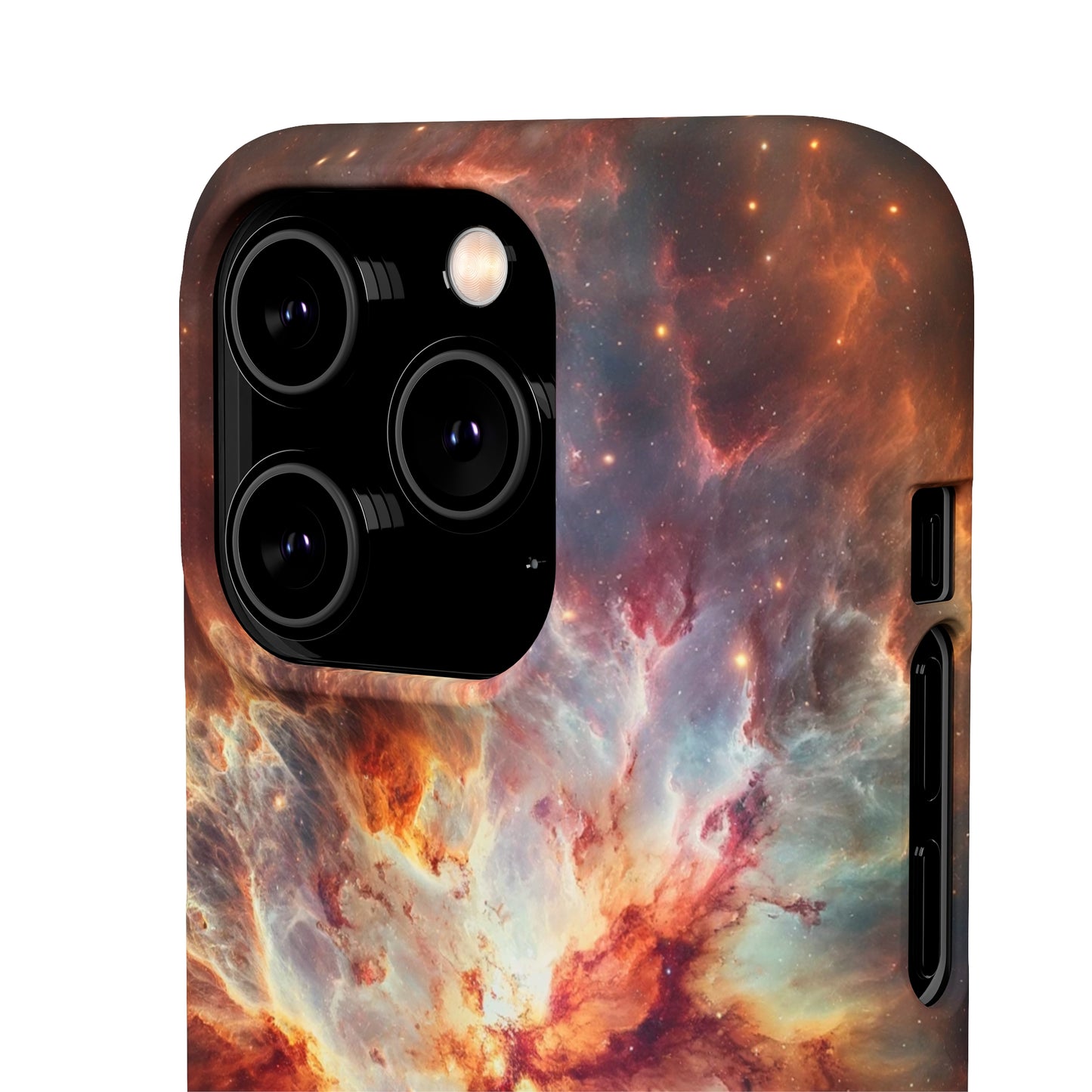 Red Nebula | Snap Case