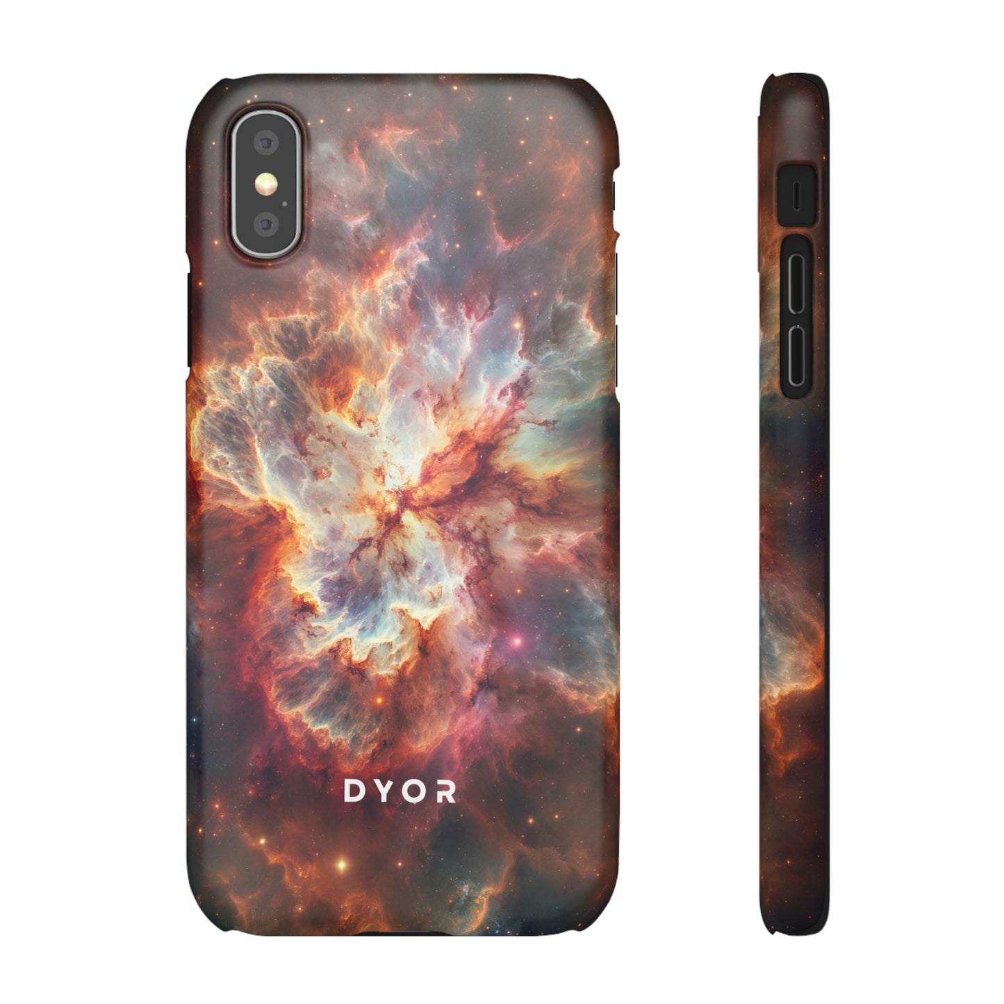 Red Nebula | Snap Case