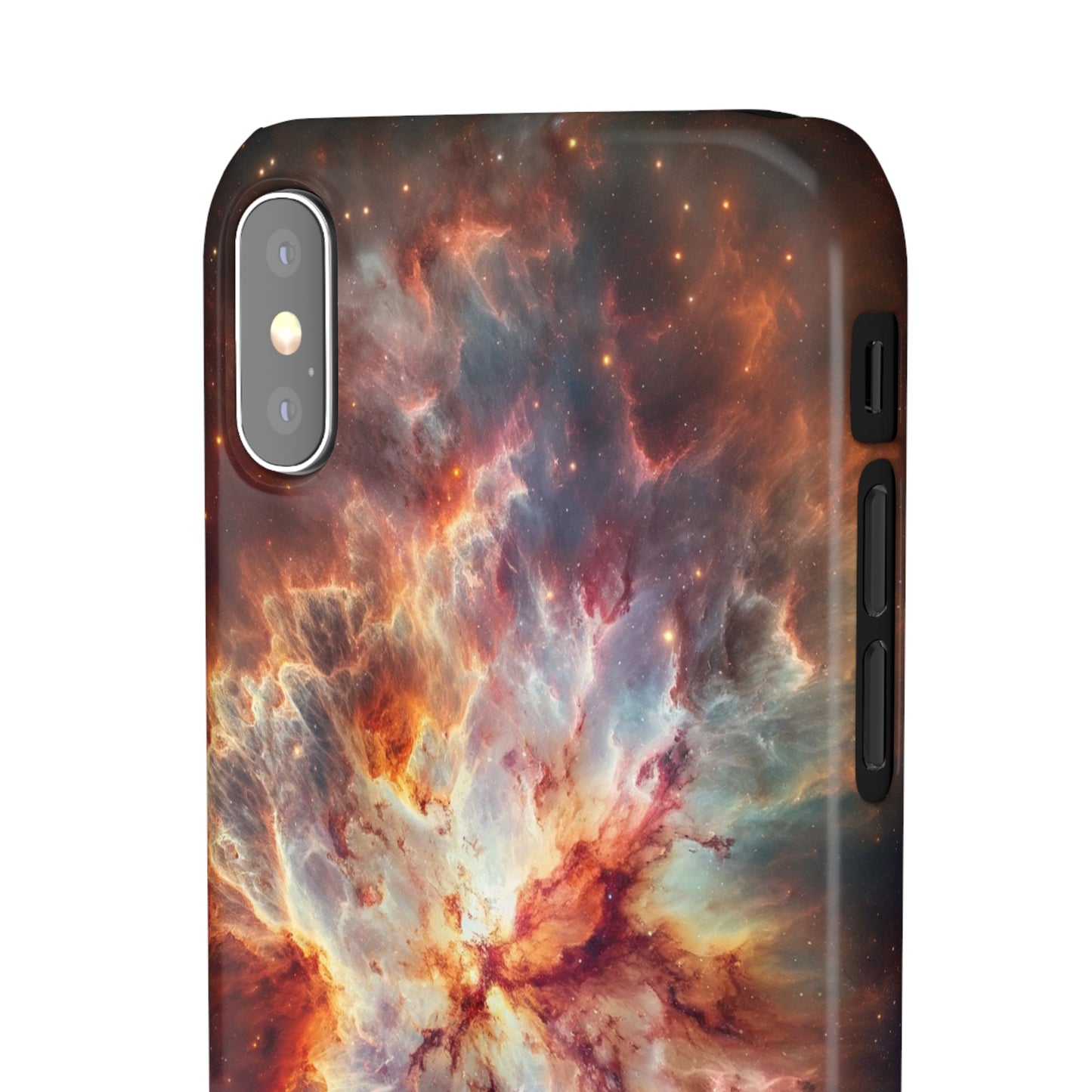 Red Nebula | Snap Case