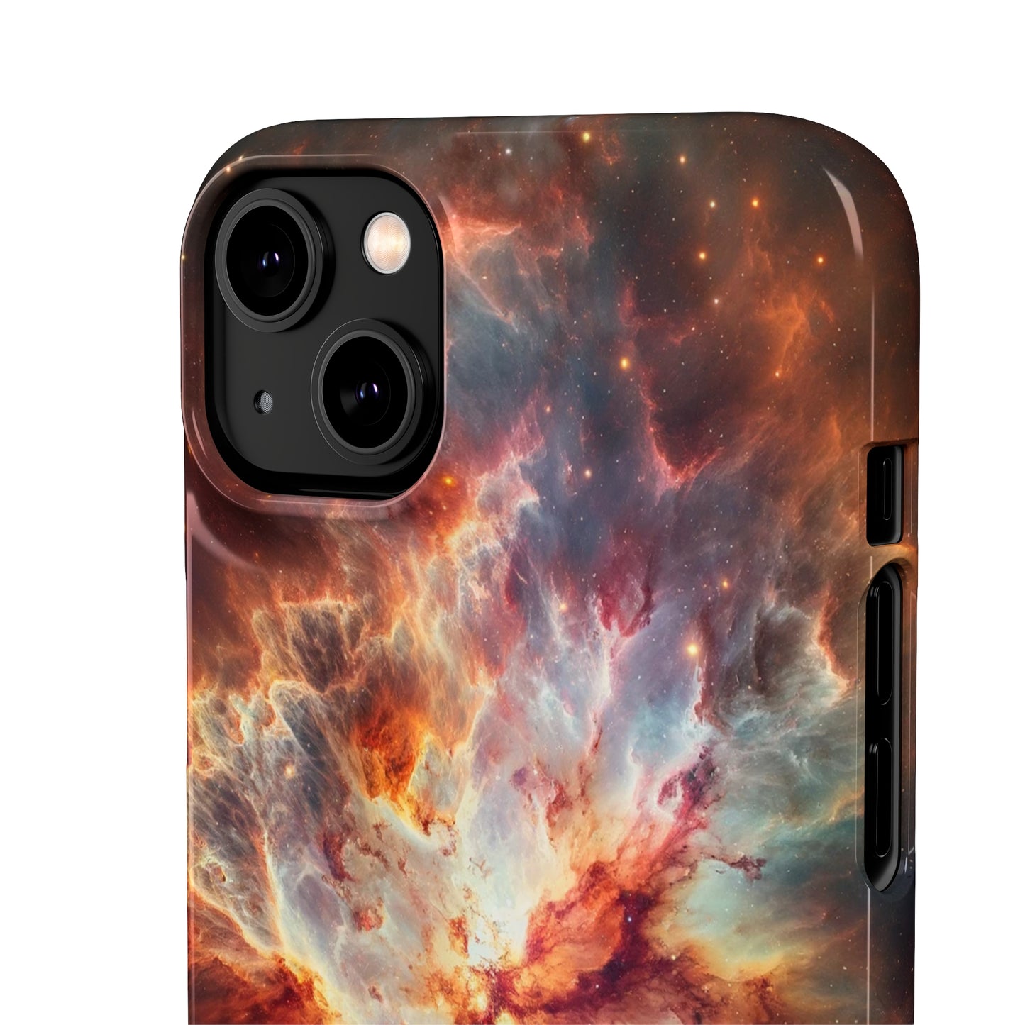 Red Nebula | Snap Case