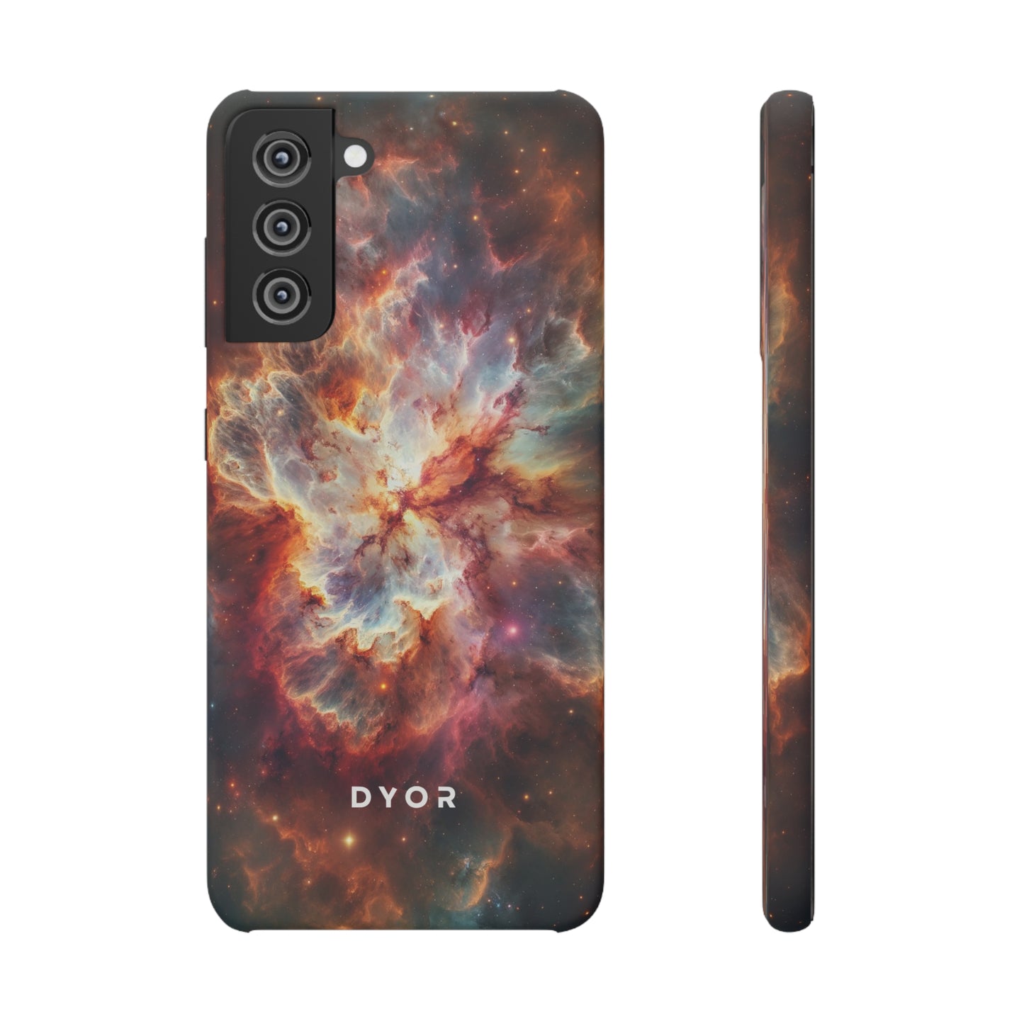 Red Nebula | Snap Case