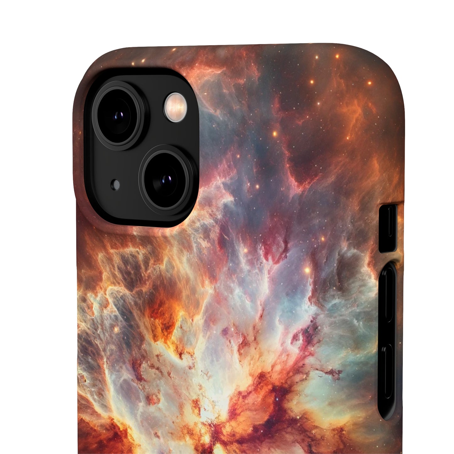 Red Nebula | Snap Case
