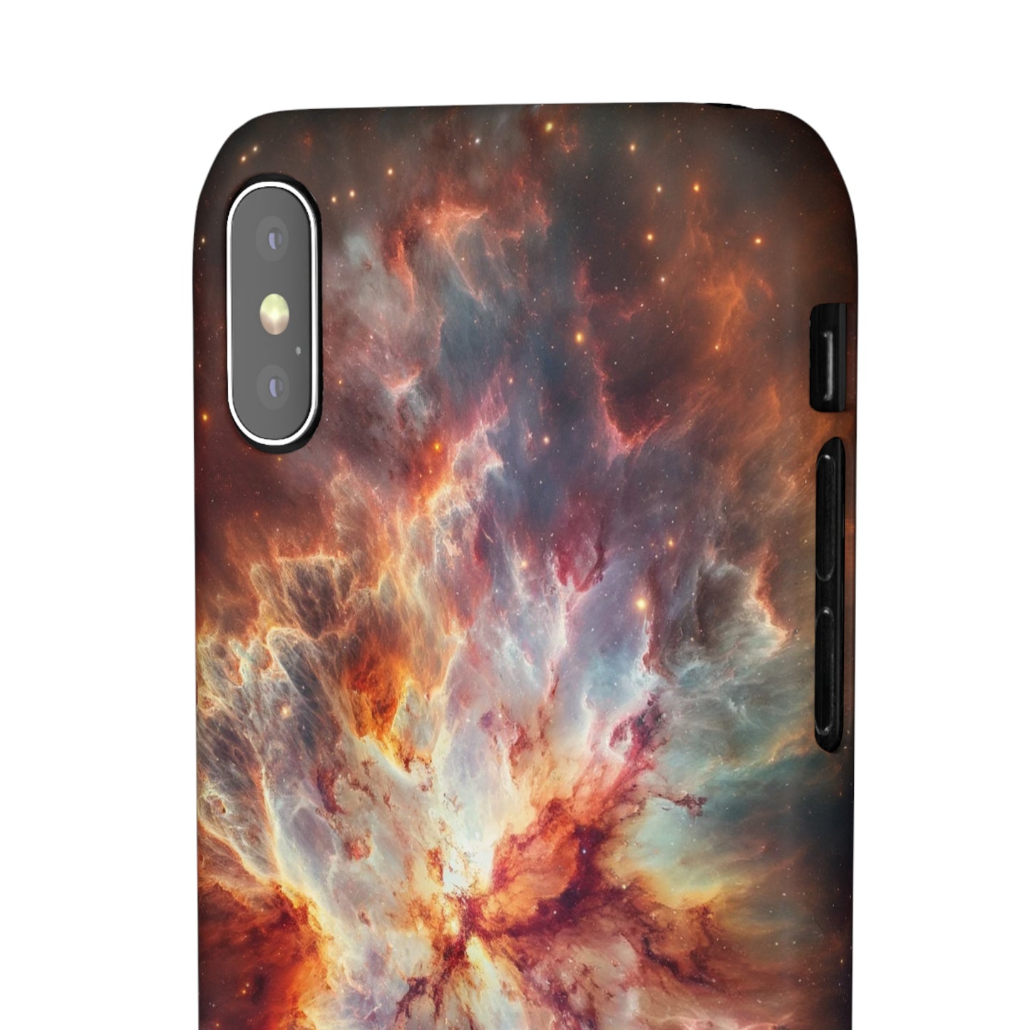 Red Nebula | Snap Case