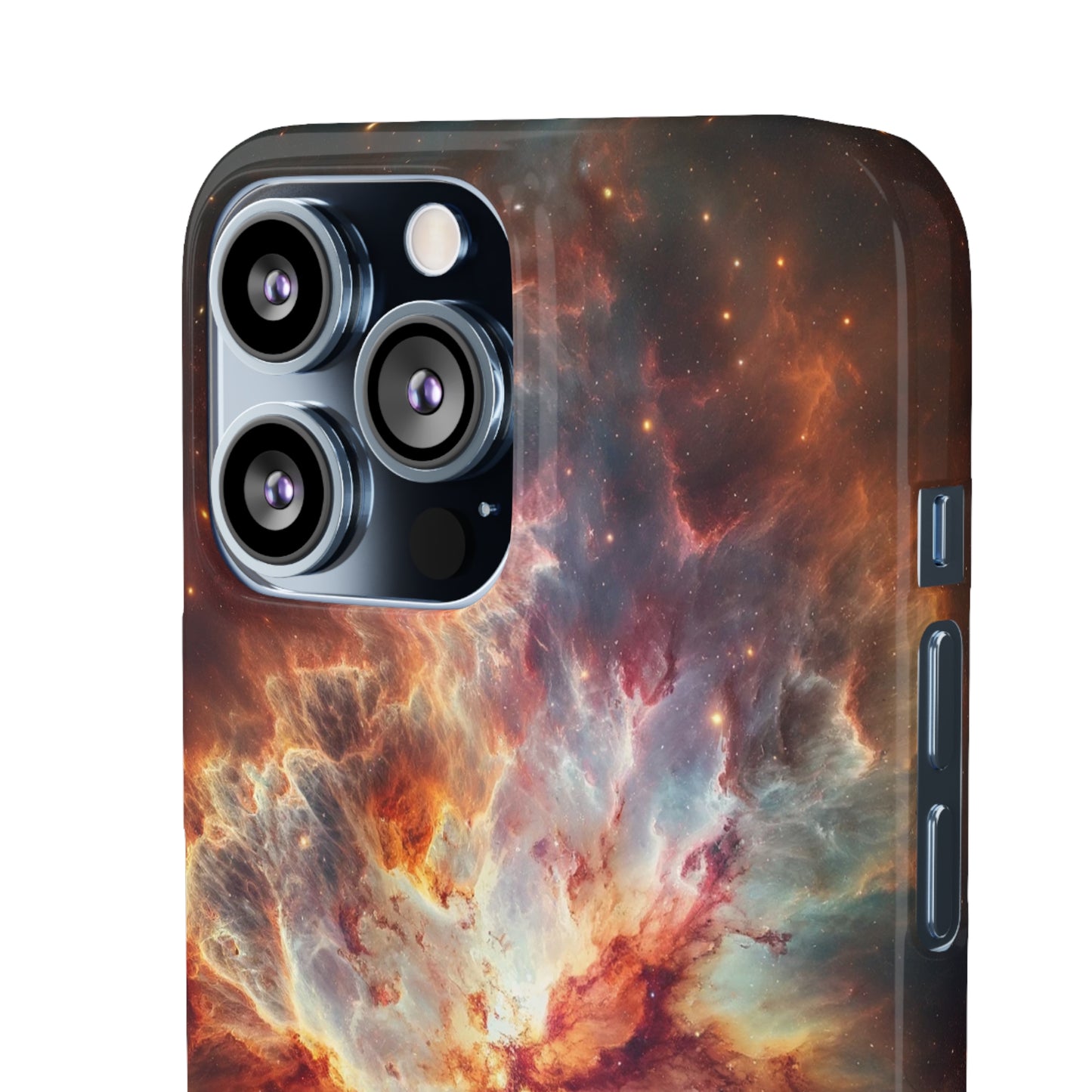 Red Nebula | Snap Case