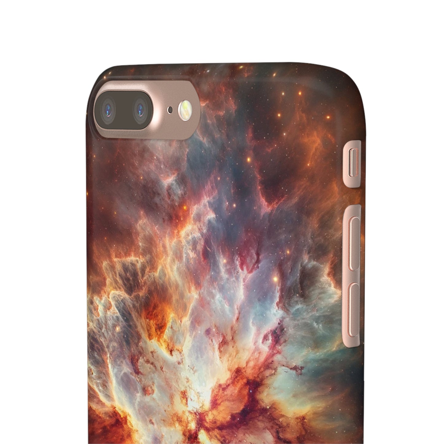 Red Nebula | Snap Case