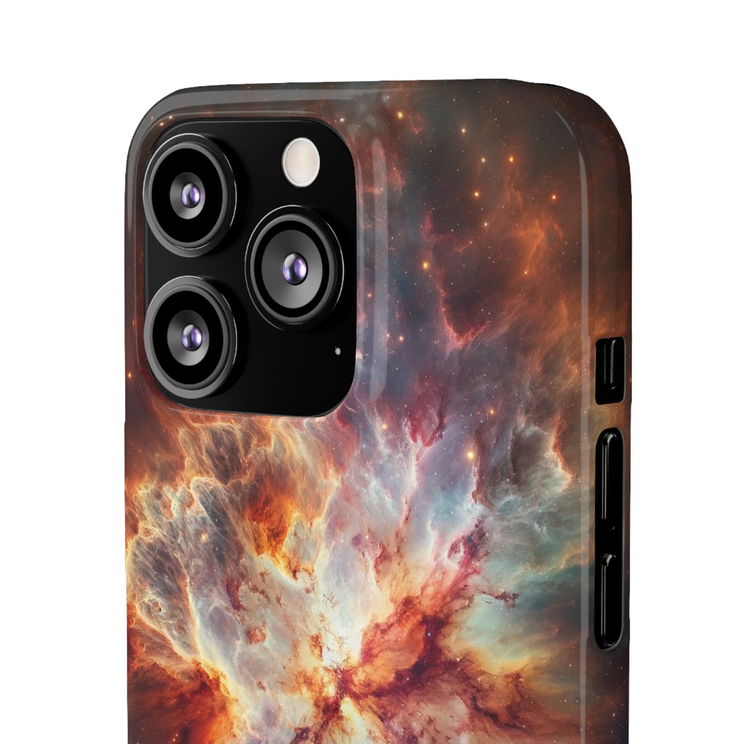 Red Nebula | Snap Case