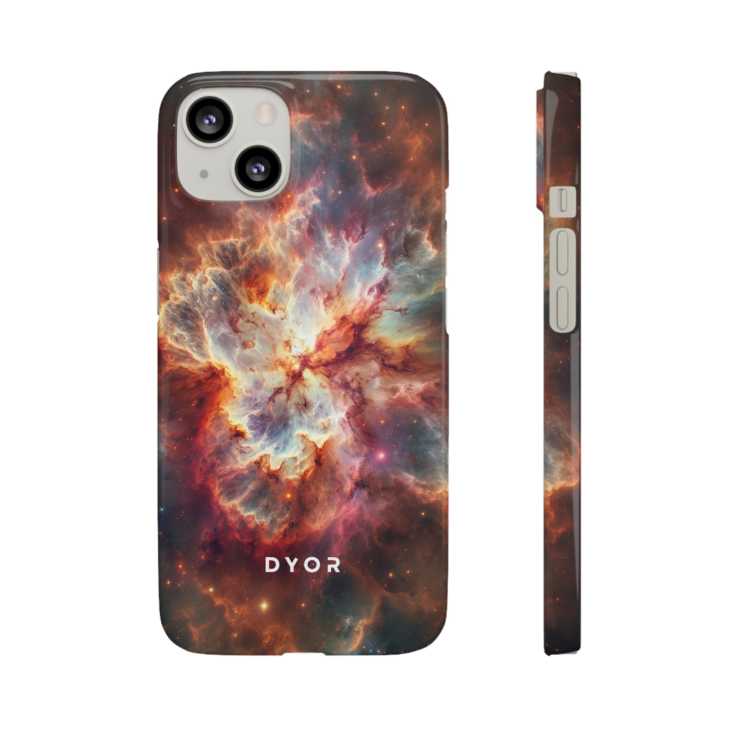 Red Nebula | Snap Case
