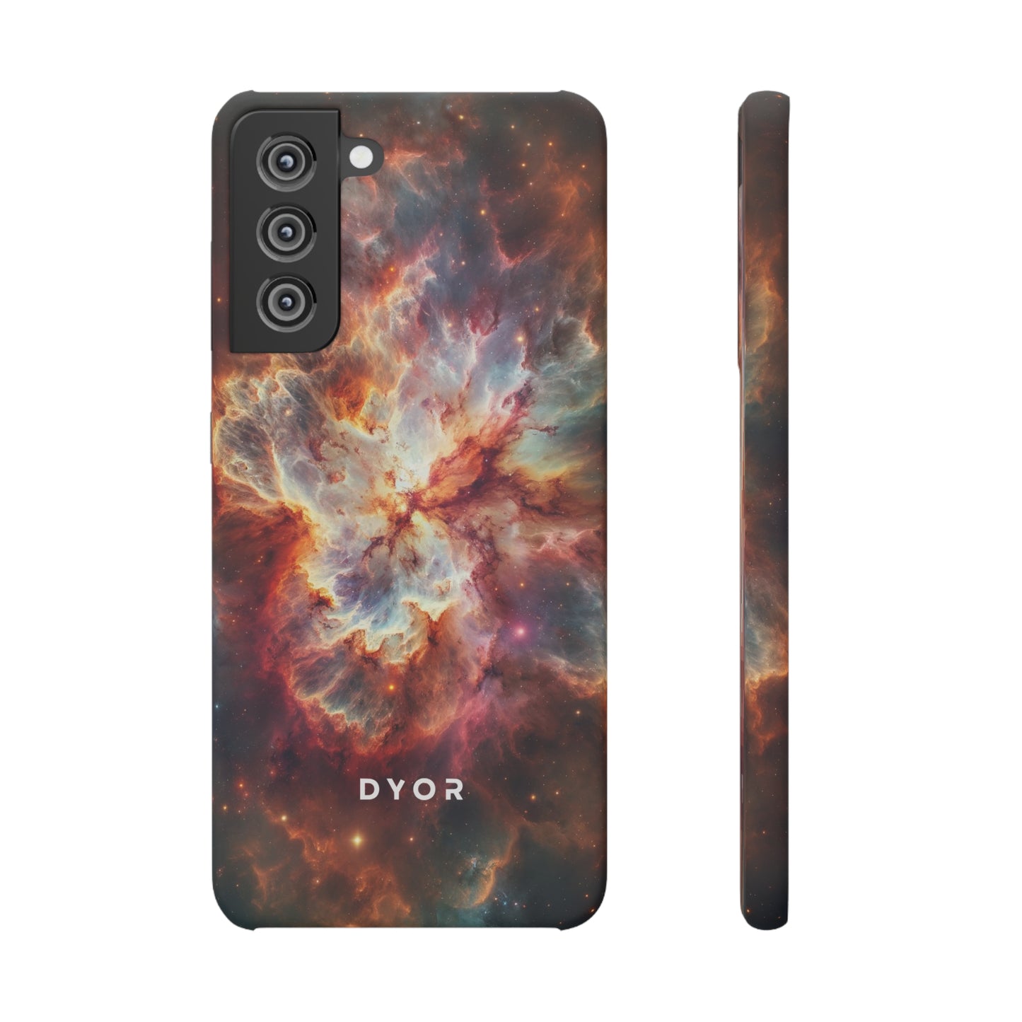Red Nebula | Snap Case