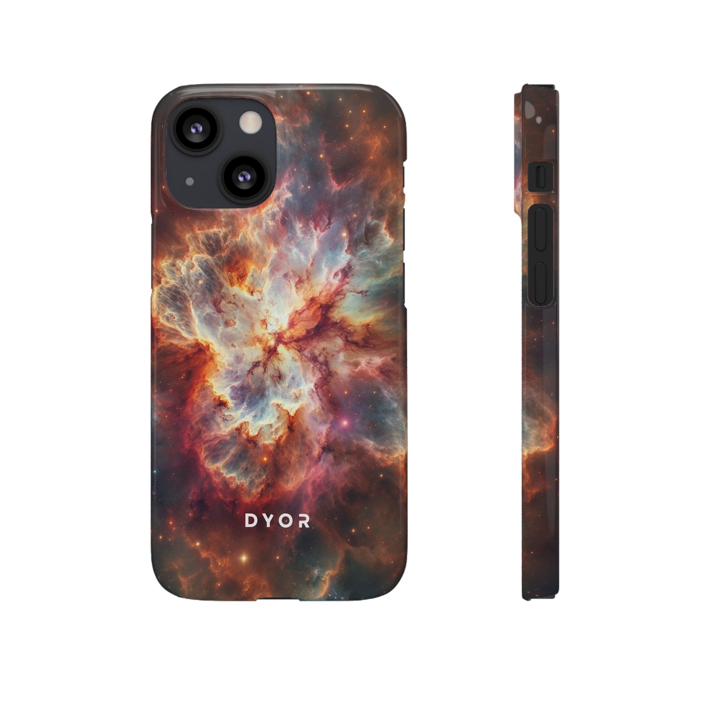 Red Nebula | Snap Case
