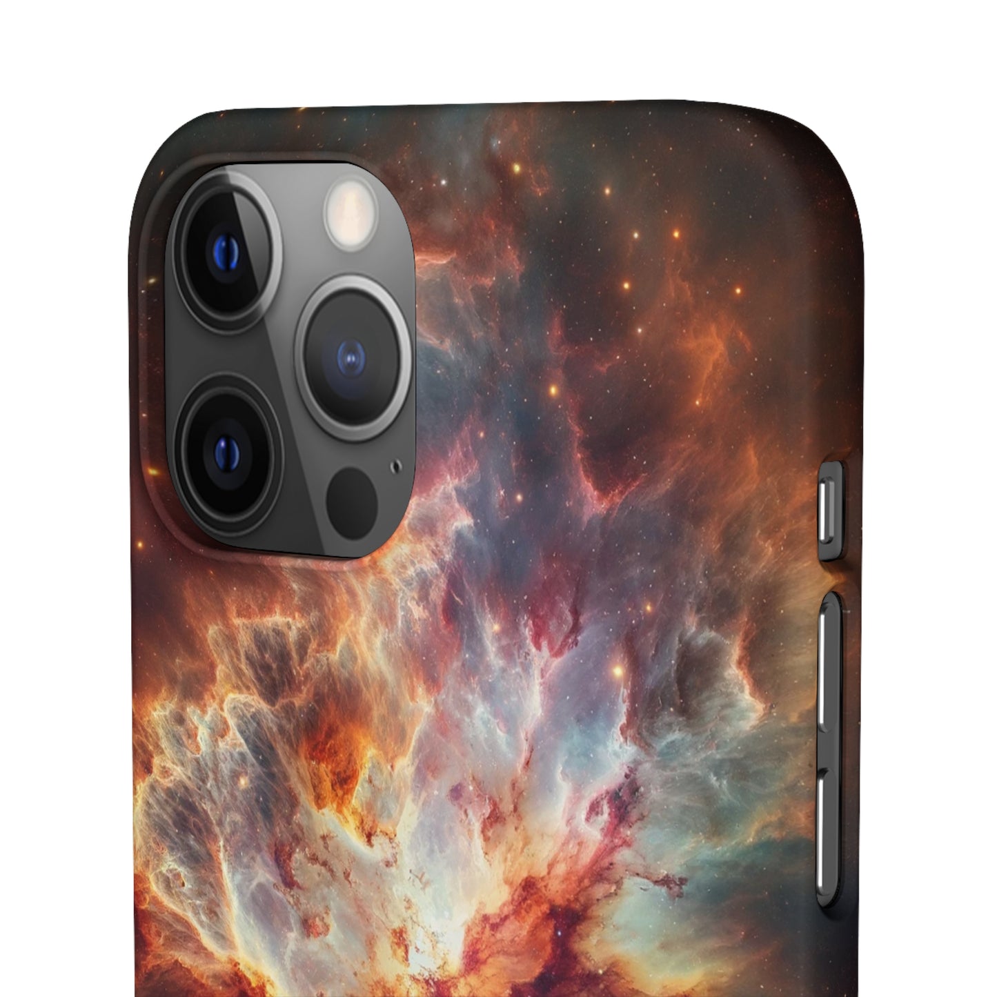 Red Nebula | Snap Case