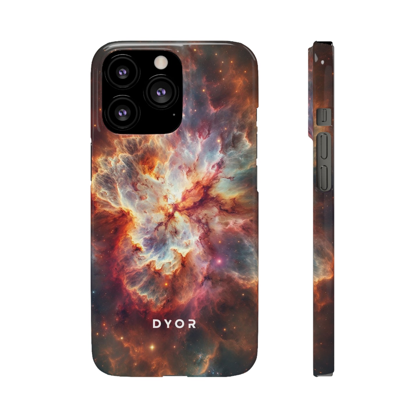 Red Nebula | Snap Case