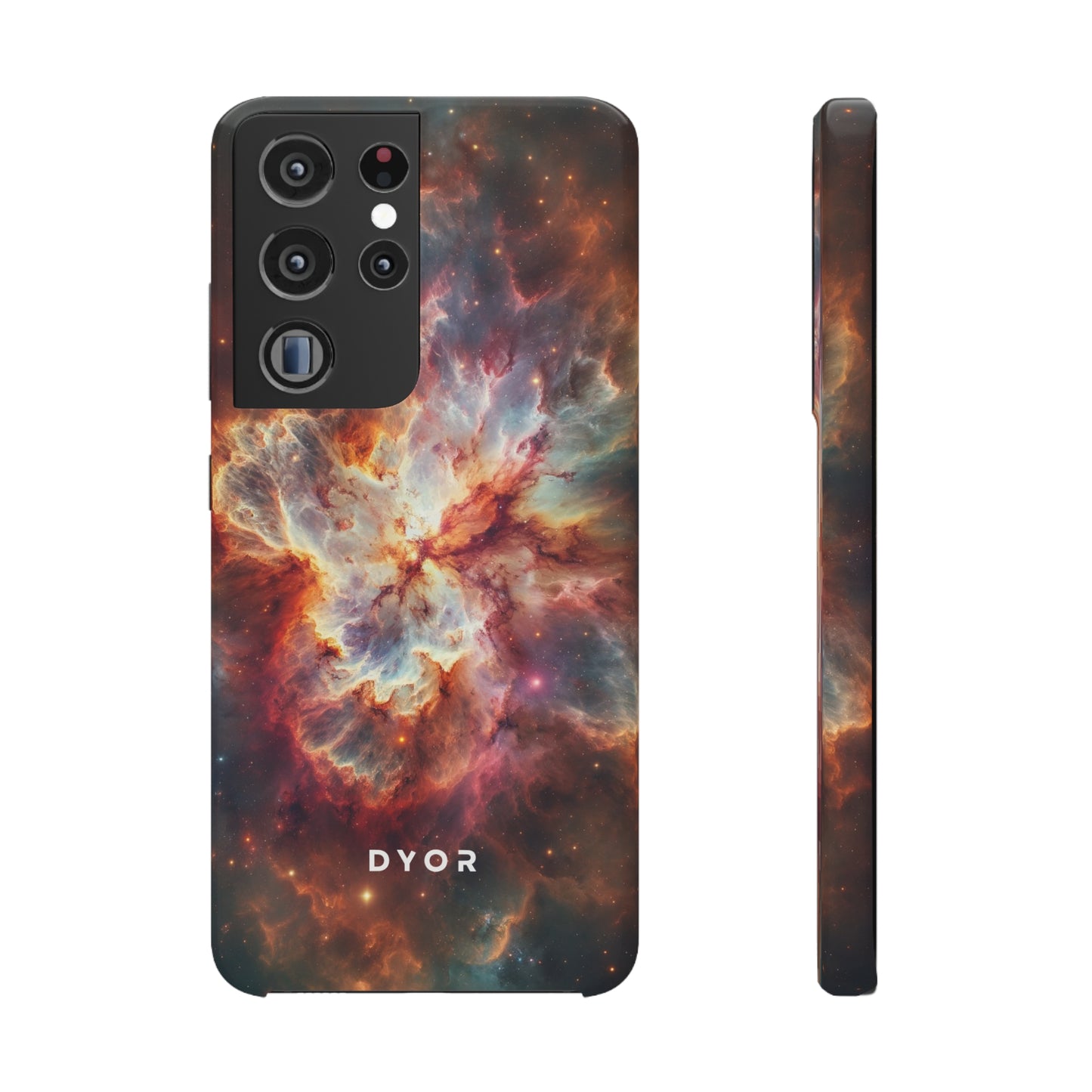 Red Nebula | Snap Case