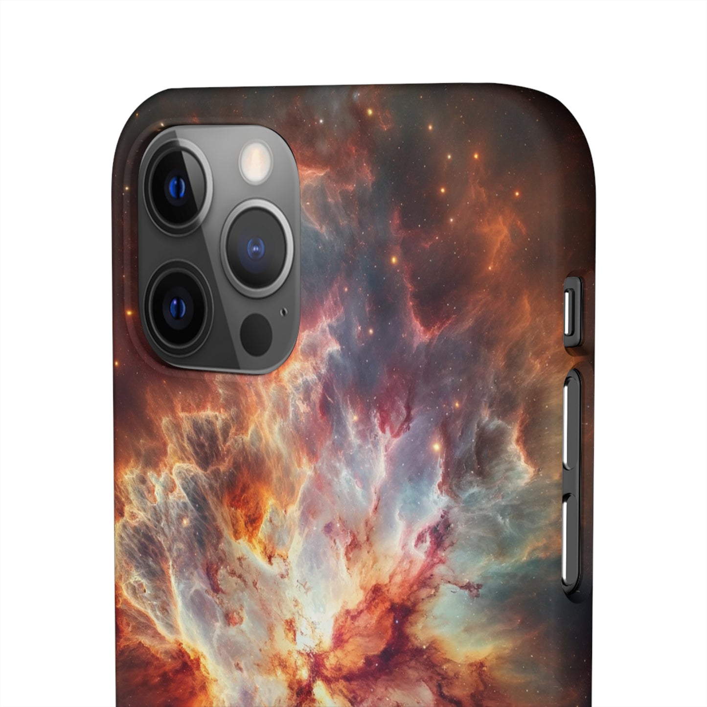 Red Nebula | Snap Case