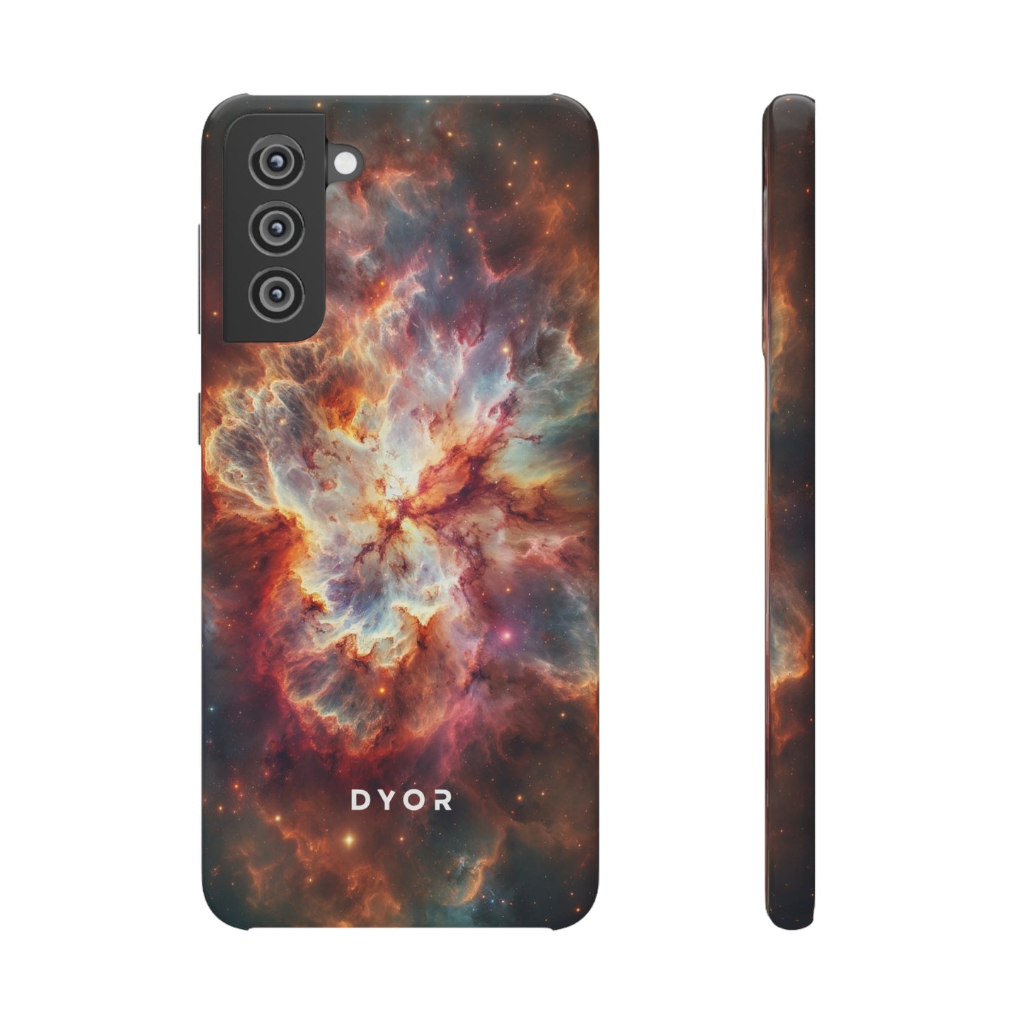 Red Nebula | Snap Case